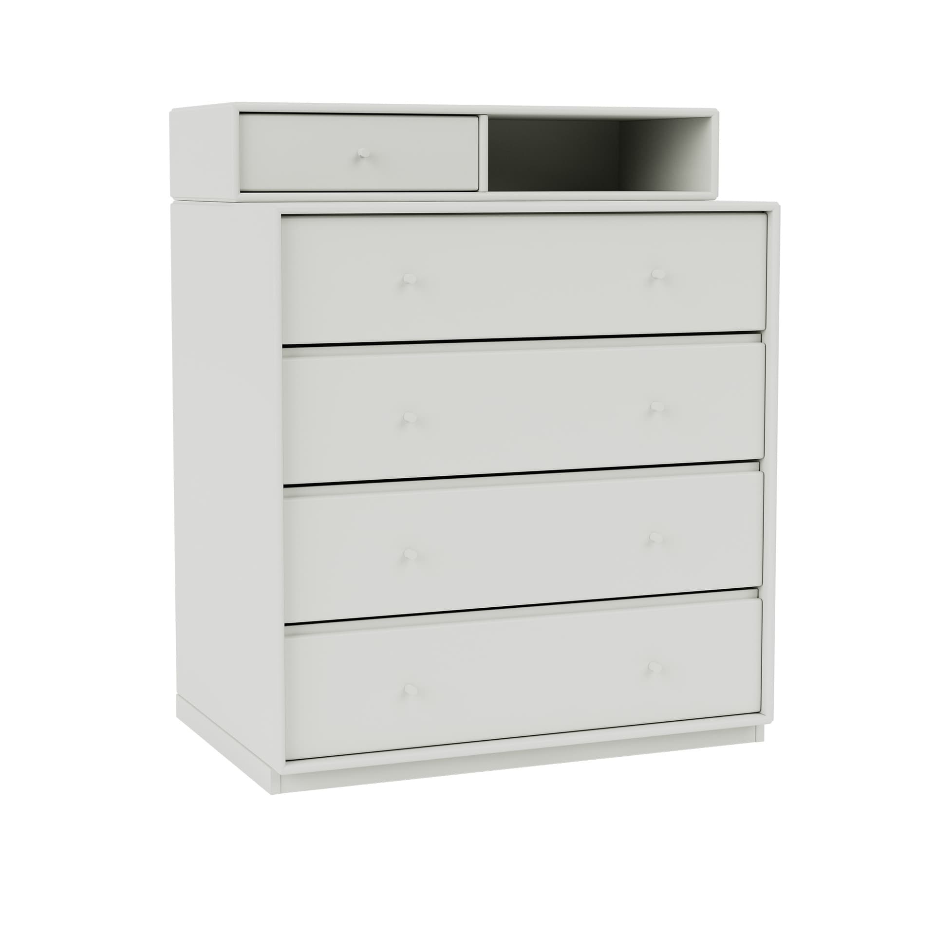 Montana - Keep Chest Of Drawers, Plinth H3 cm - Nordic - Skjenker - Peter J. Lassen - Grå - Tre
