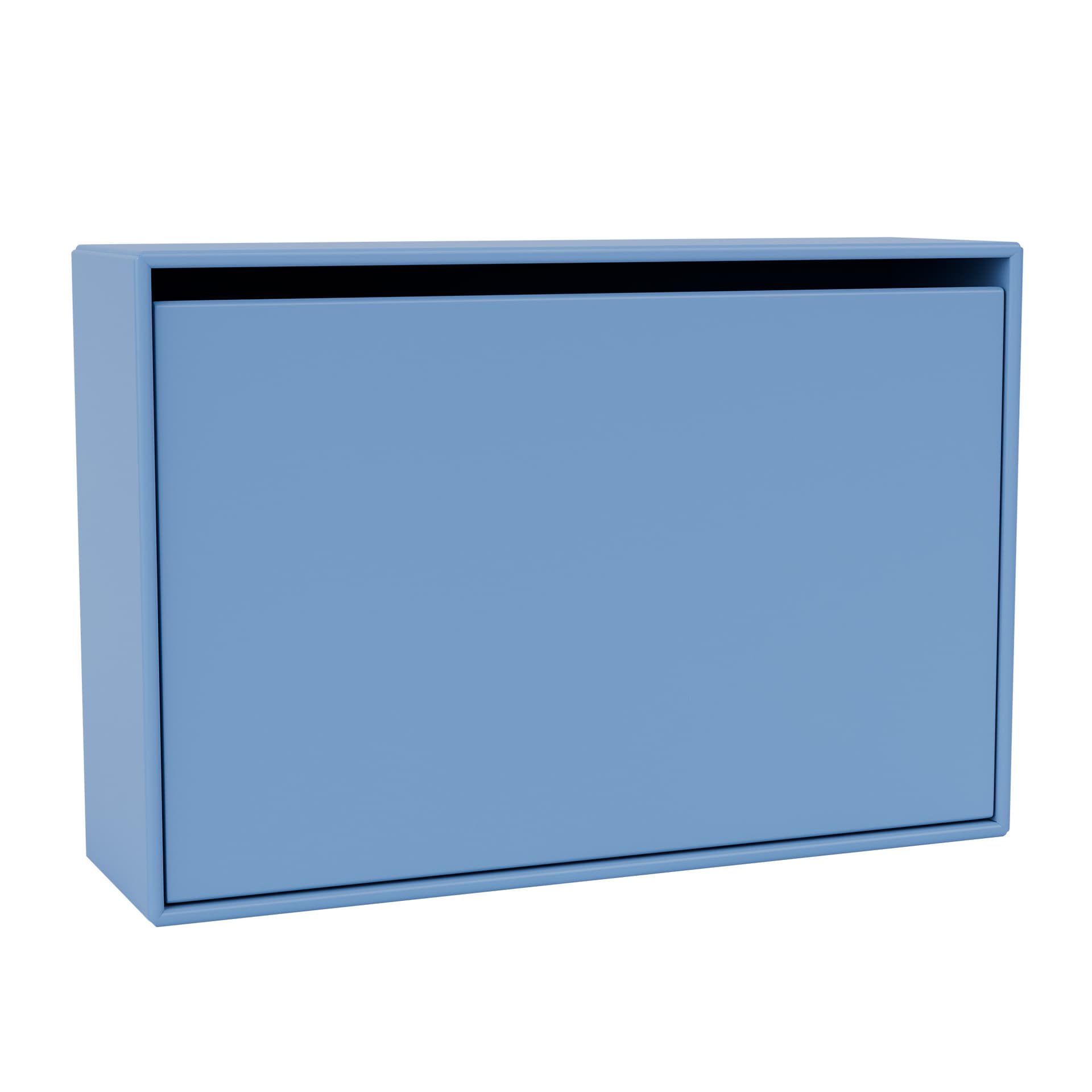 Montana - Hide Shoe Cabinet 154-Azure 04 Suspension Rails - Knekkstativer & Skooppbevaring - Peter J. Lassen - Blå - Tre