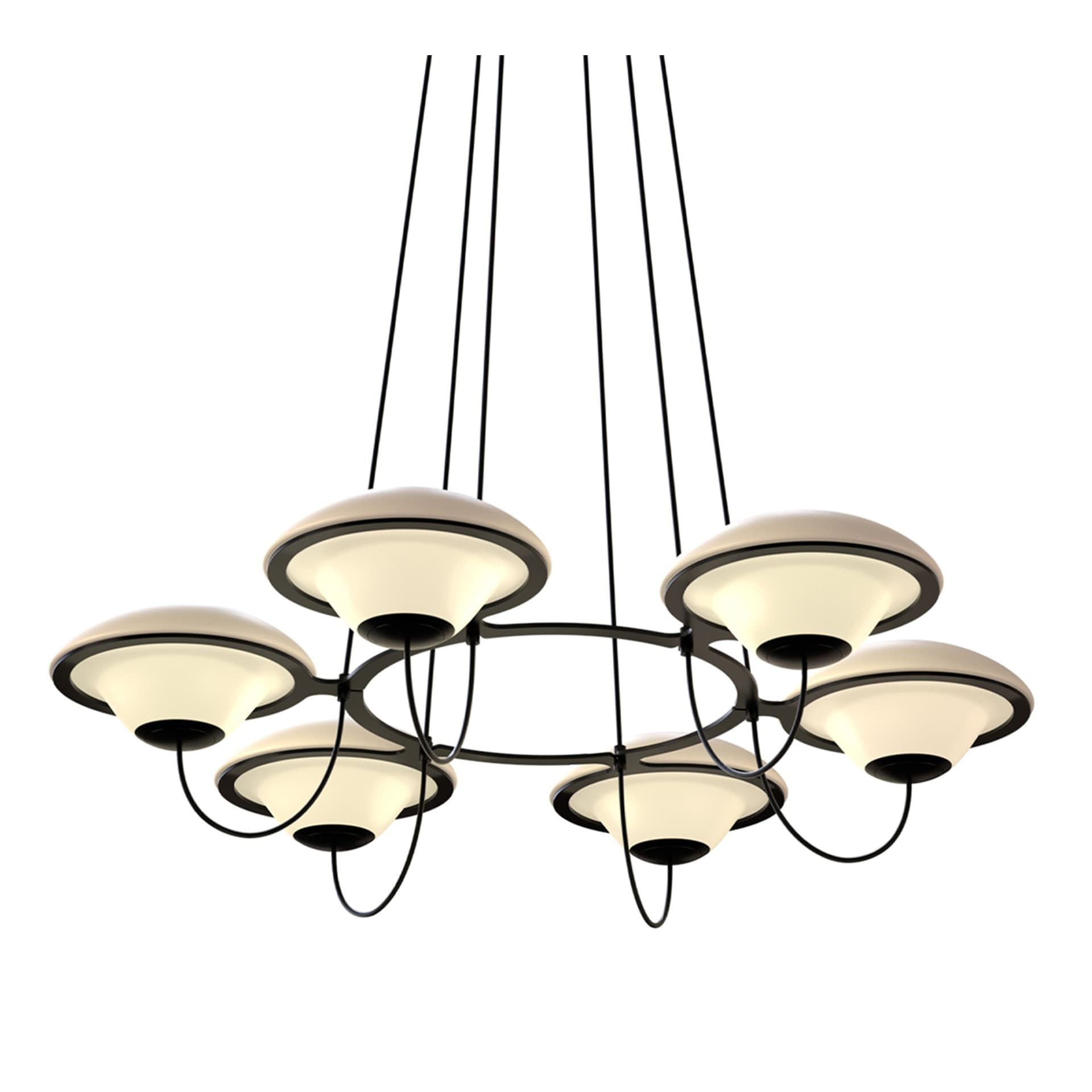 DCW - In the Air 6 Pendel Svart