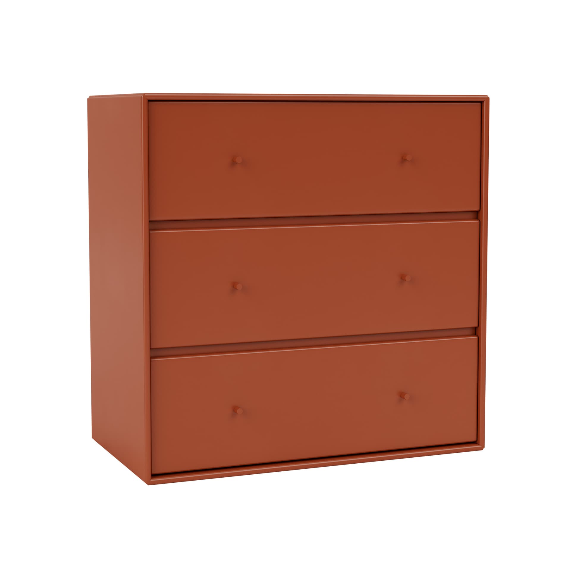 Montana - Carry Dresser 162-Hokkaido 06 Plinth 3 cm - Skjenker - Peter J. Lassen - Rød - Tre