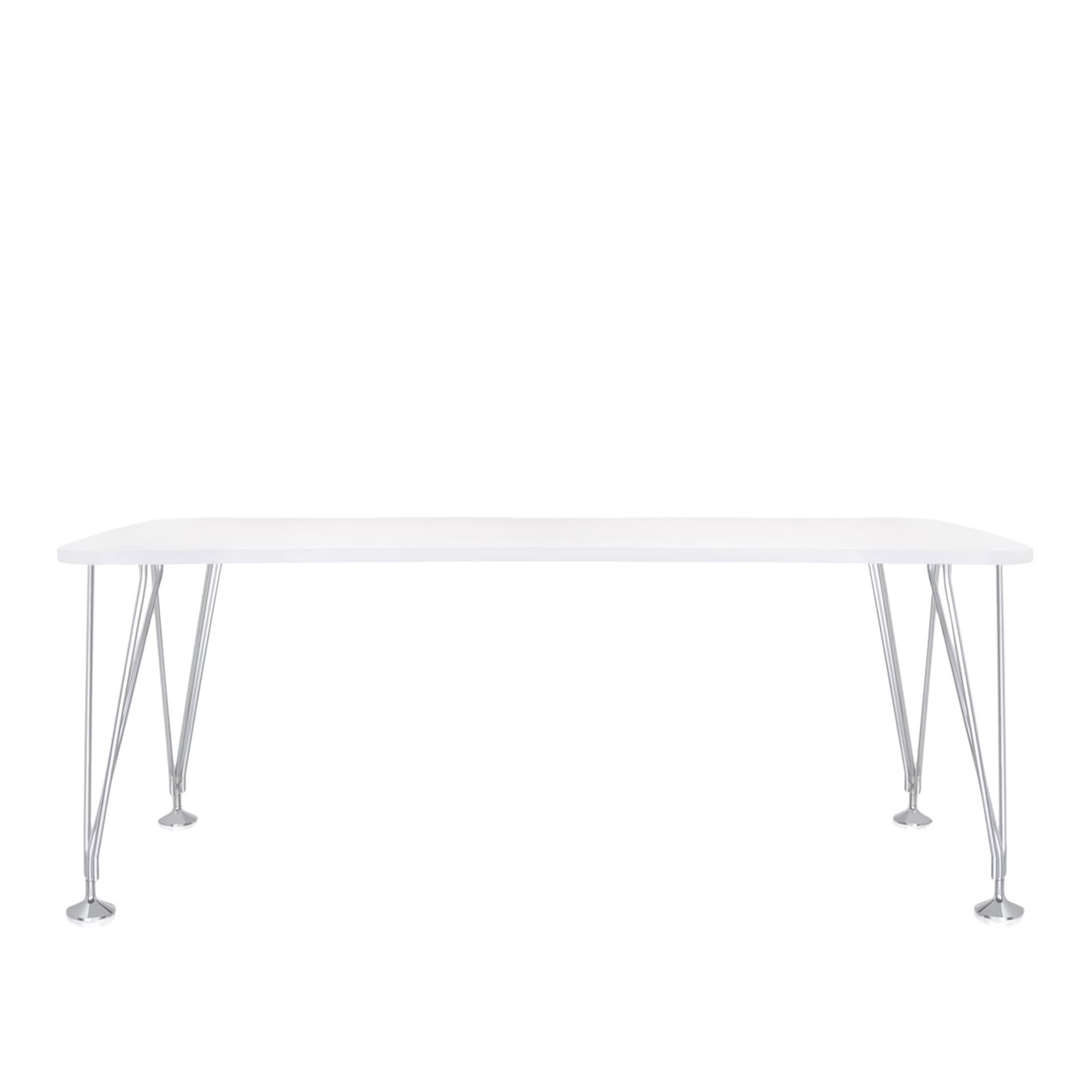 Kartell - Max Table 4517 190x90, White - Spisebord - Ferruccio Laviani - Hvit - Laminat/Metall
