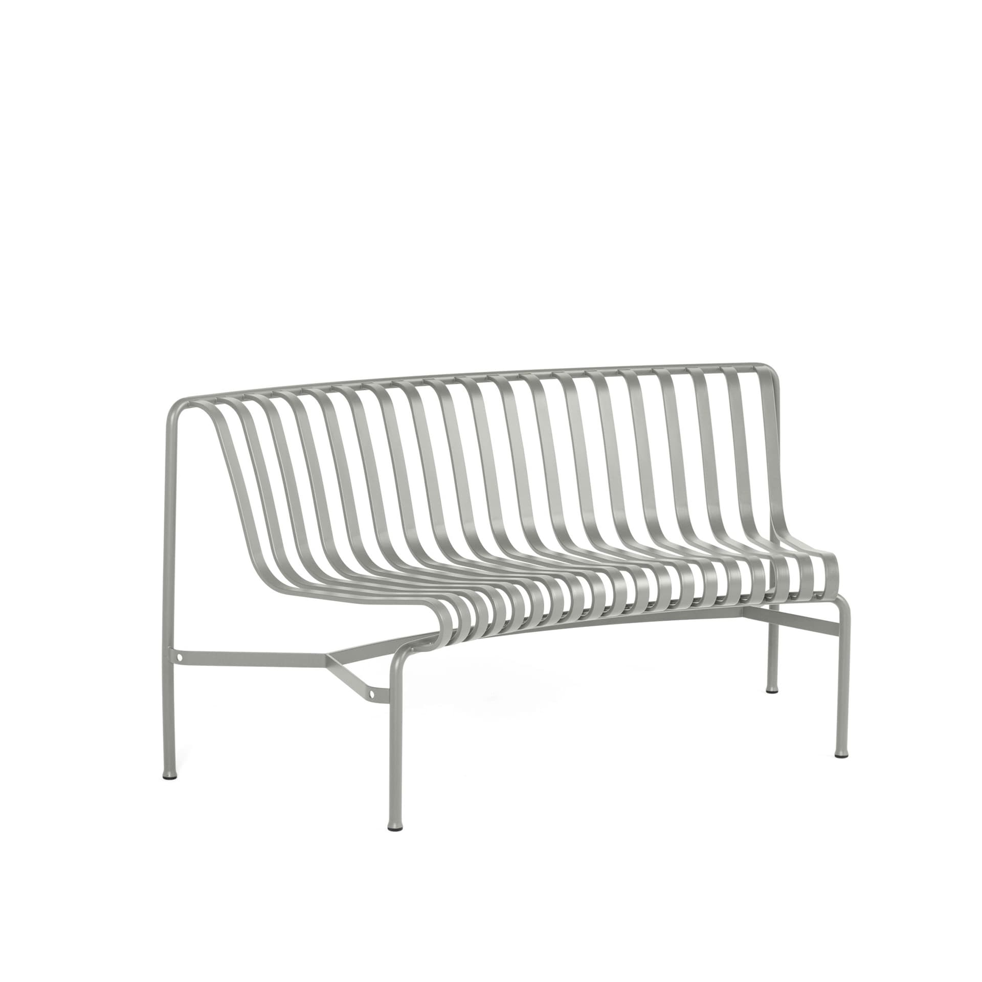 HAY - Palissade Park Dining Bench - Sky grey In - Hagebenker & sofaer - Ronan & Erwan Bouroullec - Grå