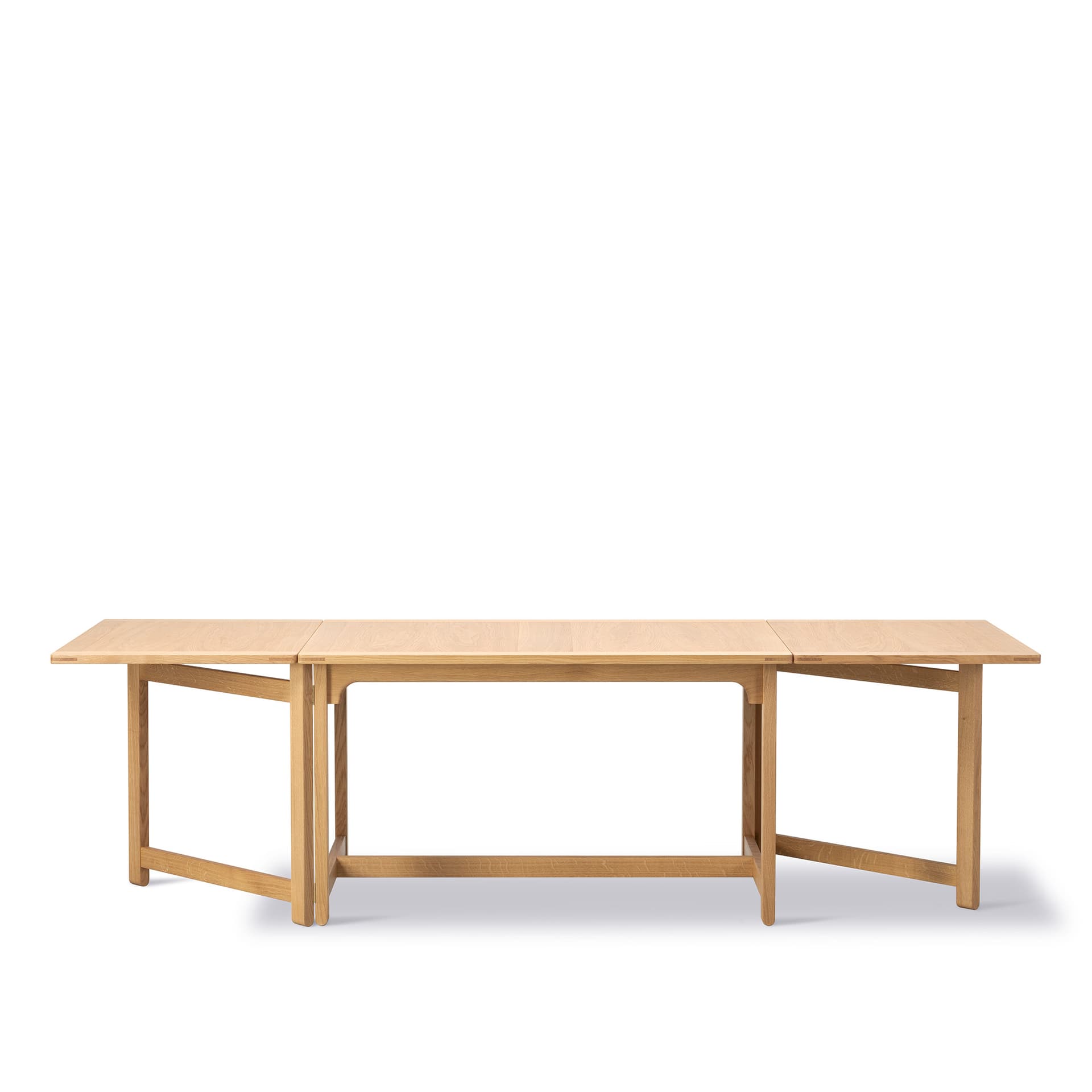 Fredericia Furniture - BM71 Library Table - 126/189/252 x 93 cm - height 72 cm - Oak oil - Spisebord - Børge Mogensen - Tre farget - Tre