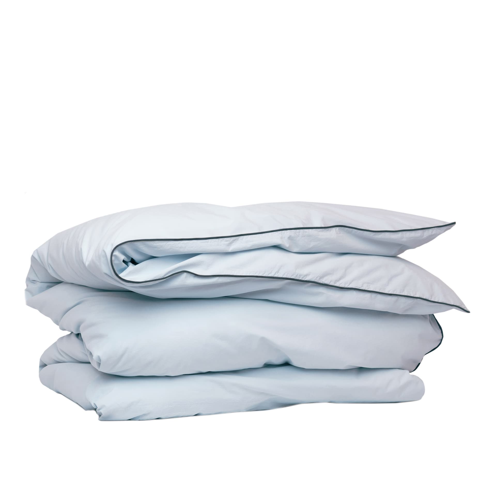 Mille Notti - Powder Dynetrekk ECO 150 x 210 Lyseblå/Mørkeblå - Dynetrekk - Beata Heuman - Blå - Bomull