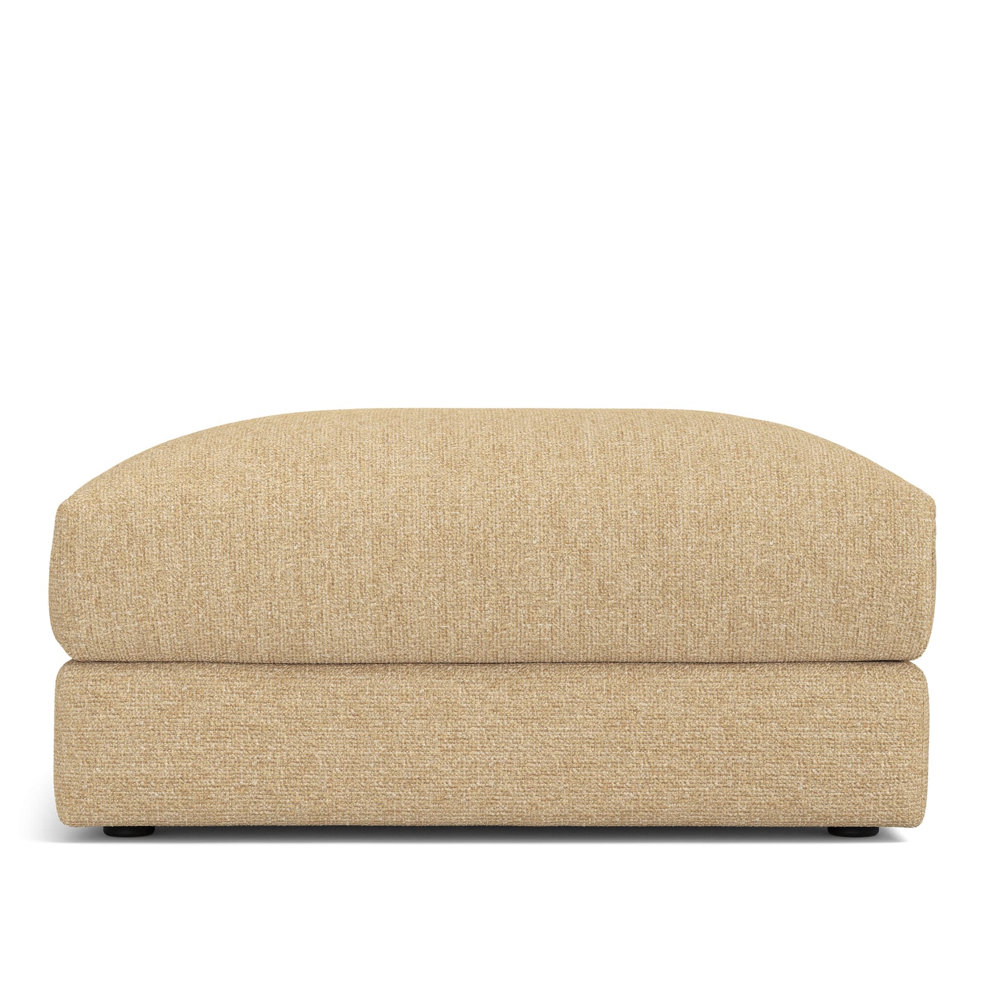 NOGA - Pavarotti Ottoman Lucinasco 03 Fixed Upholstery - Skamler & Taburetter - Ned/Metall/Tre/Skum