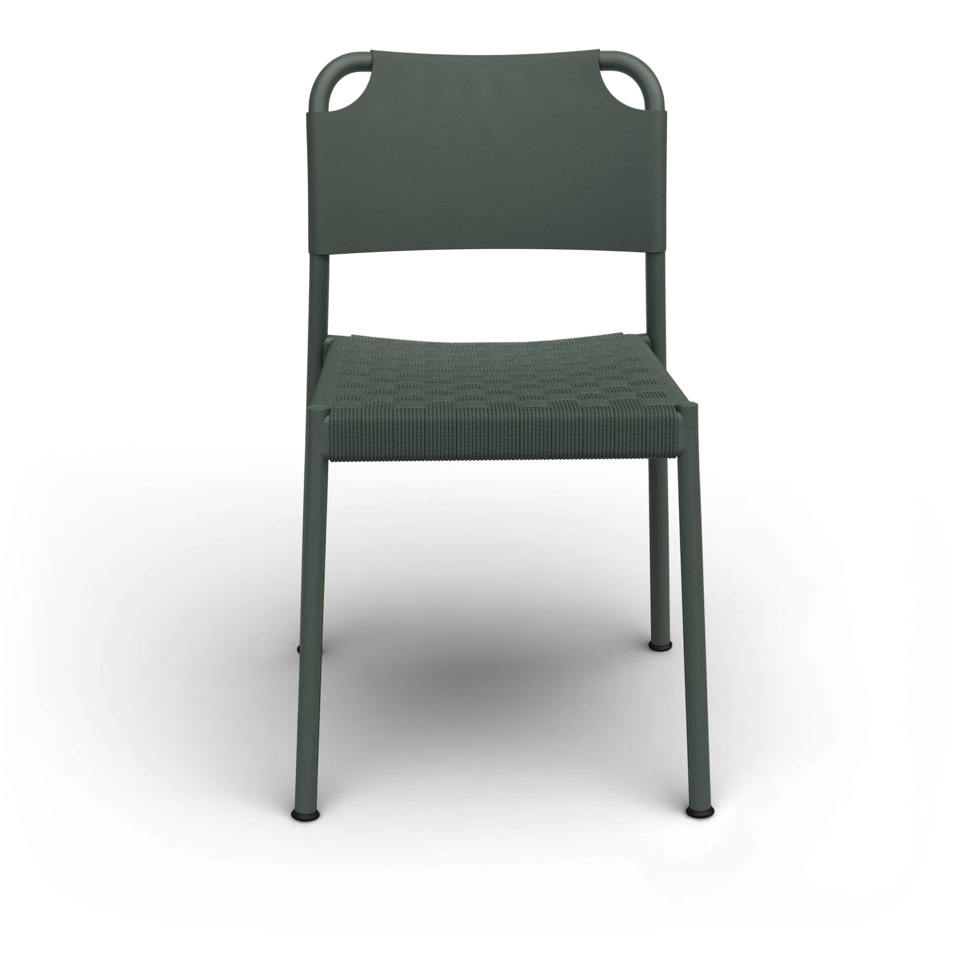 Fritz Hansen - Vind Chair Hunter Green - Utendørs spisebordstoler - Kasper Salto - Grønn - Tre