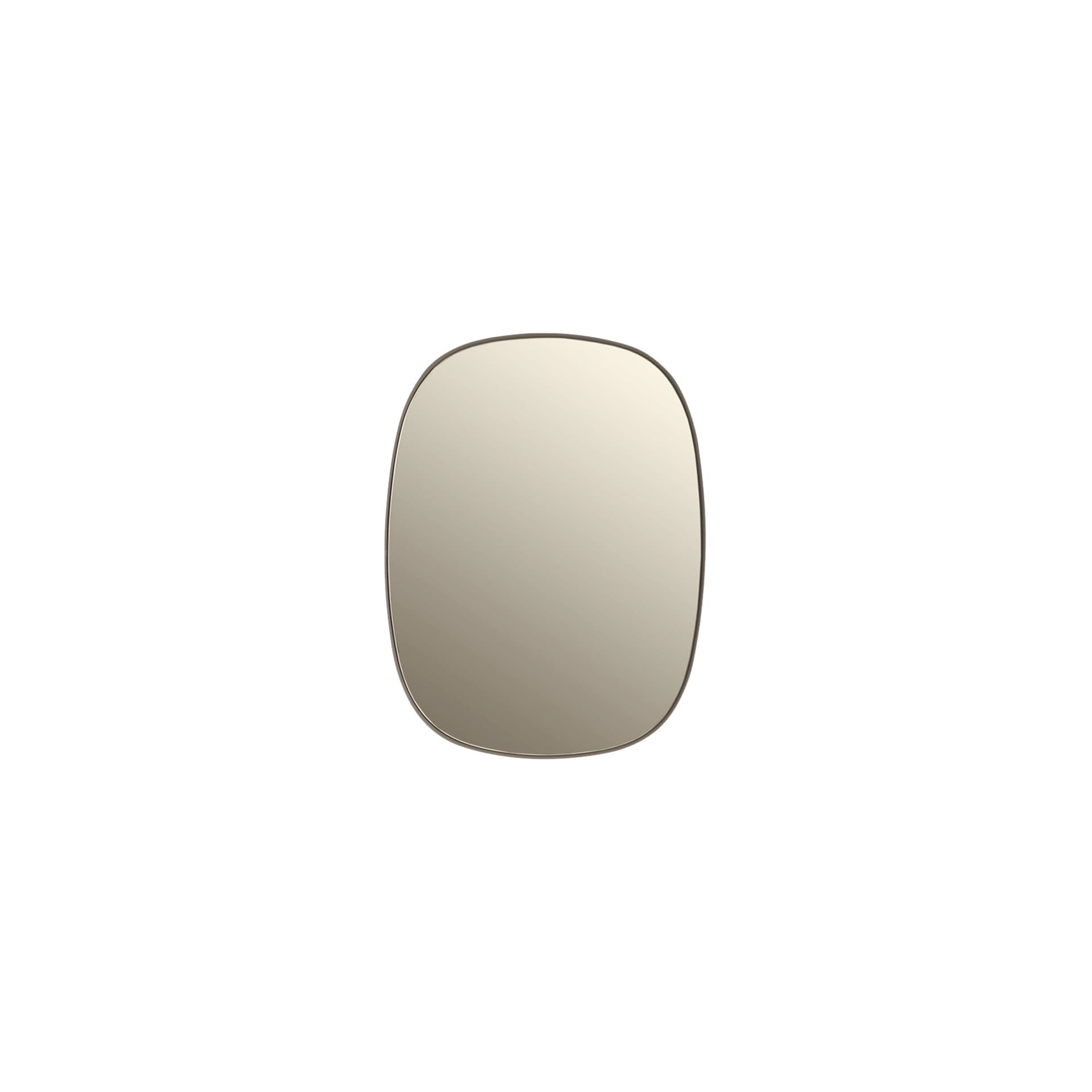 Muuto Framed speil Taupe, 59x44 cm