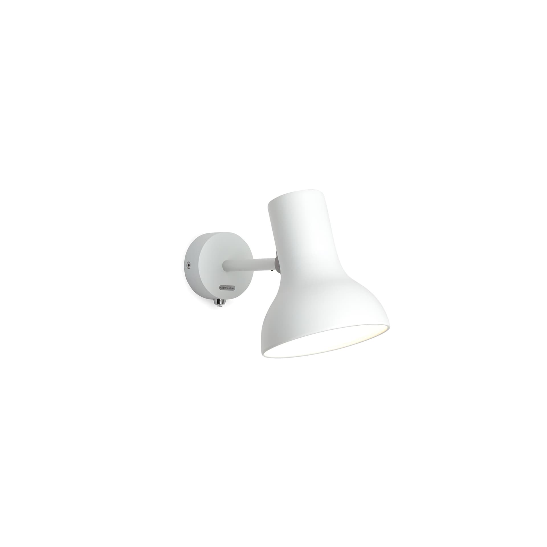 Anglepoise - Type 75 Mini vegglampe, alpin hvit, bryter