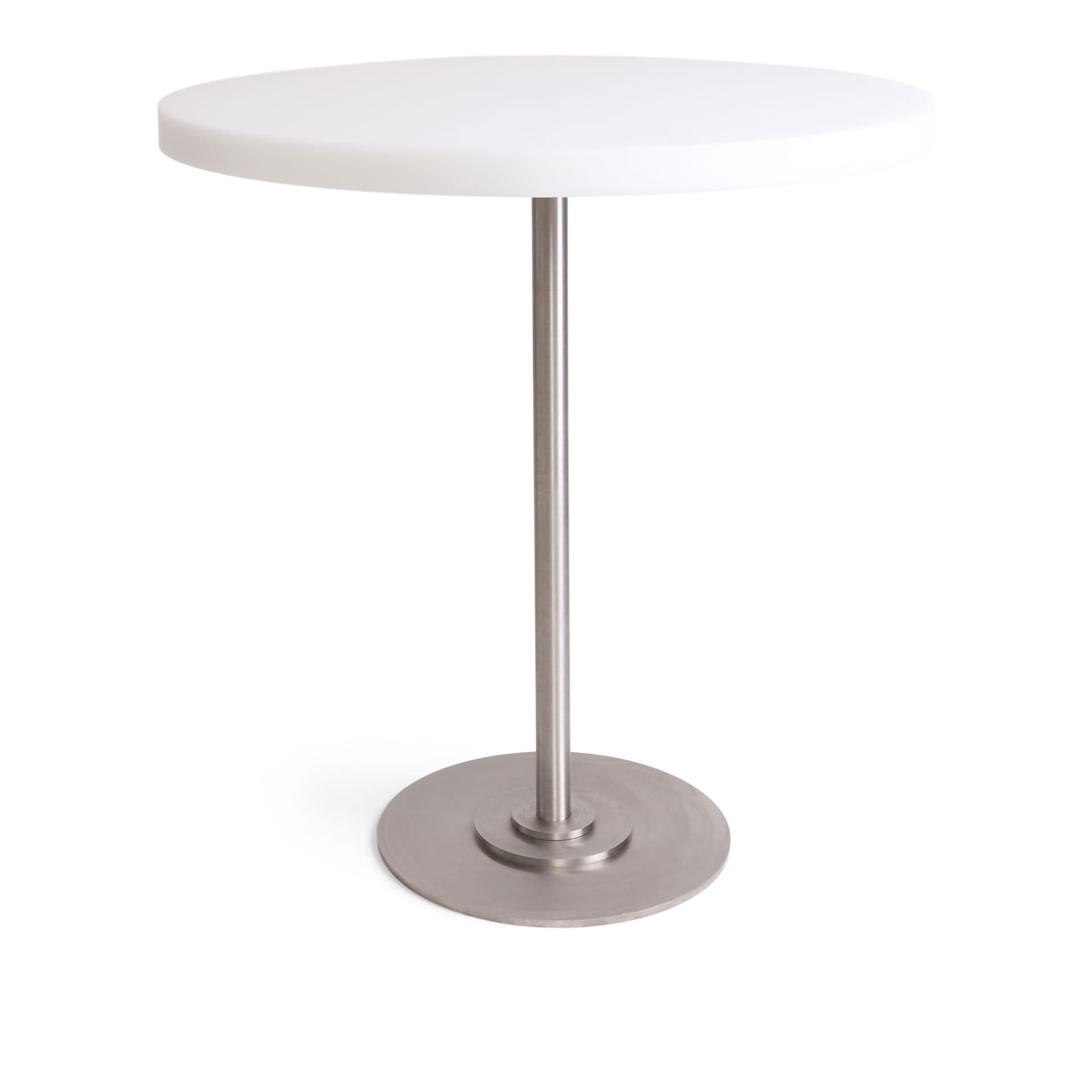 Frama - Table 57 matbord 70 cm rostfritt stål / white - Spisebord - Per Holland Bastrup - Hvit - Metall