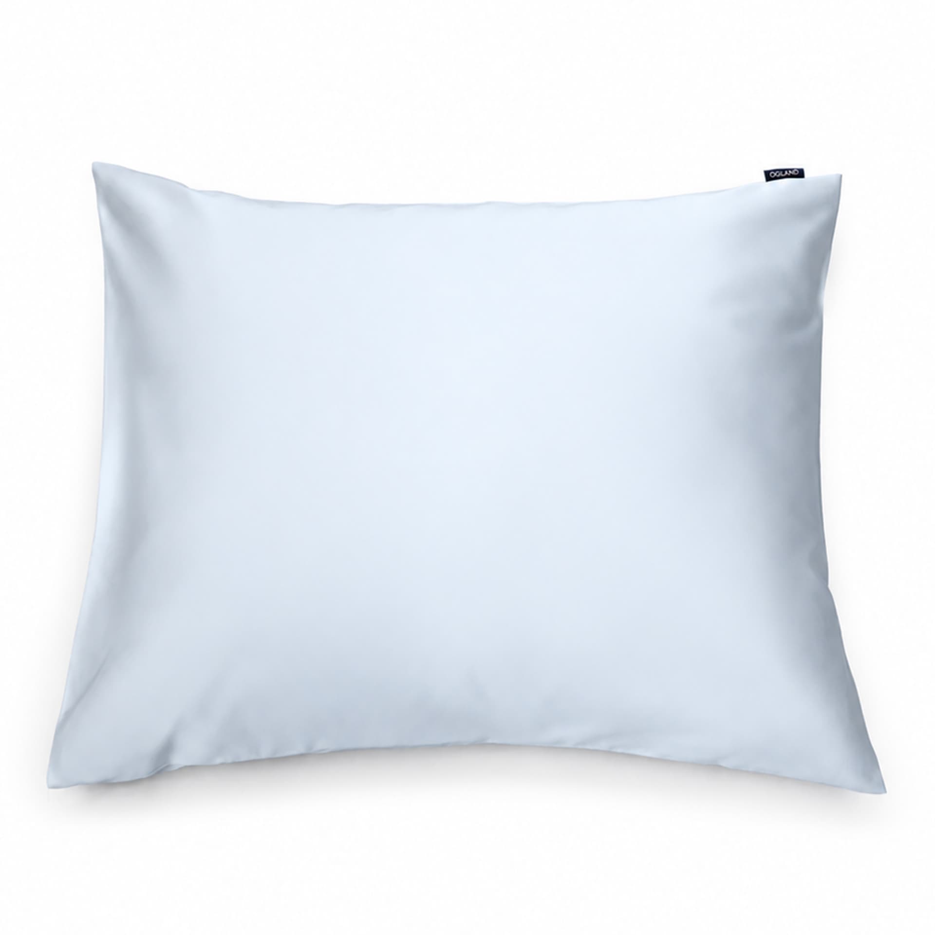 Ogland - Shade Pillowcase 50x90 cm Ice Blue - Putetrekk - Blå - Bomull