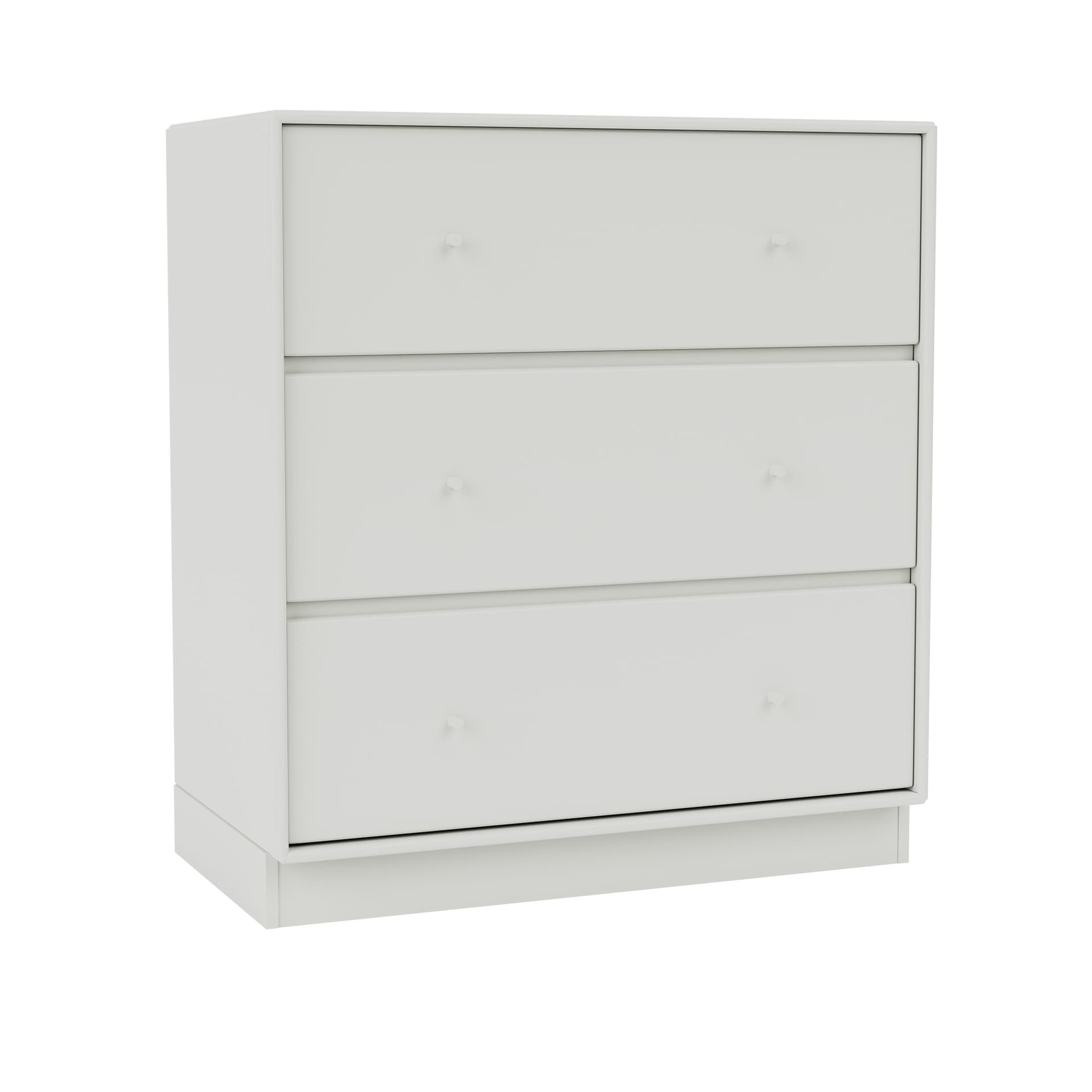 Montana - Carry Dresser, Plinth H7 cm - Nordic - Skjenker - Peter J. Lassen - Grå - Tre
