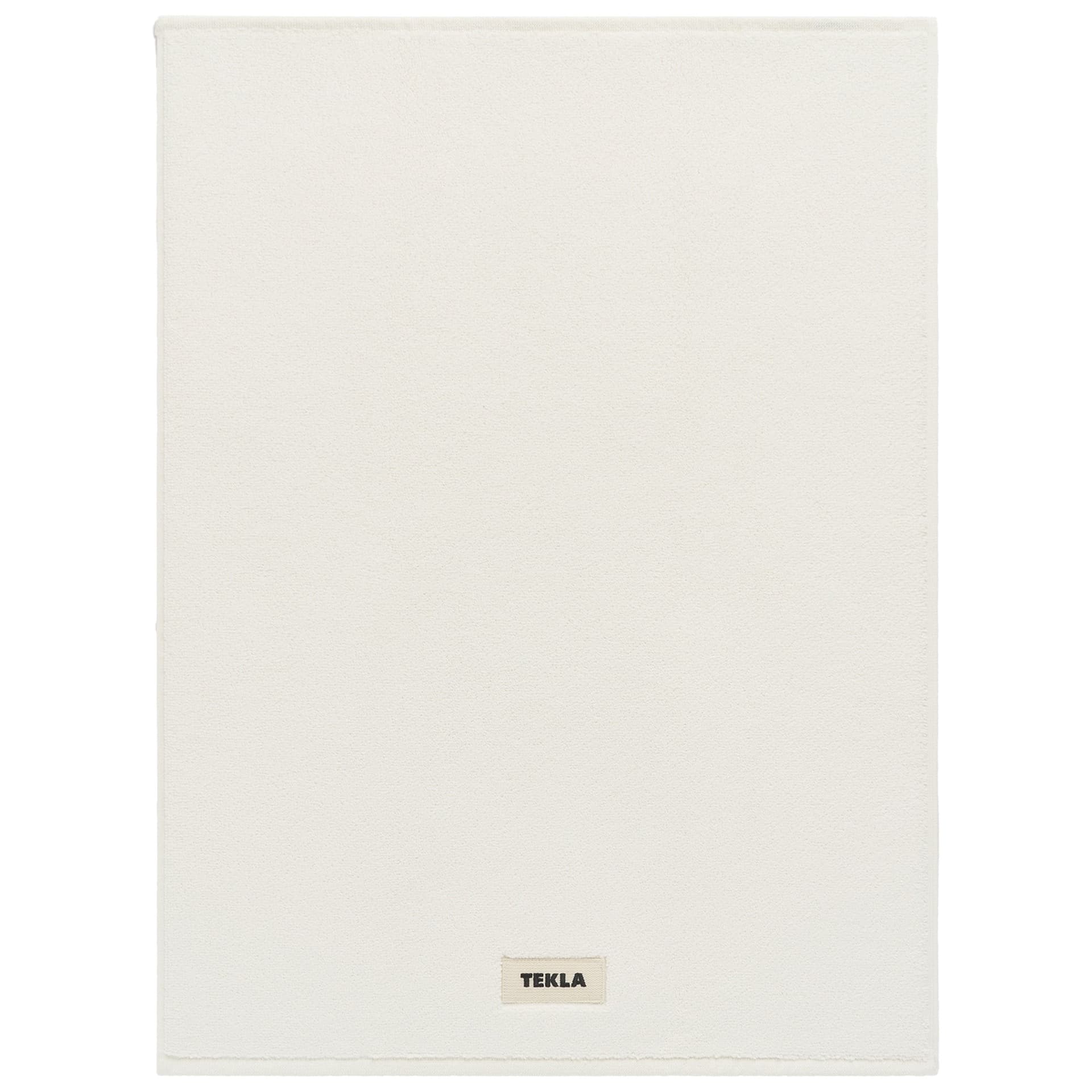 Tekla -  Terry Solid White badrumsmatta 50 x 70 cm - Baderomsmatter - Hvit