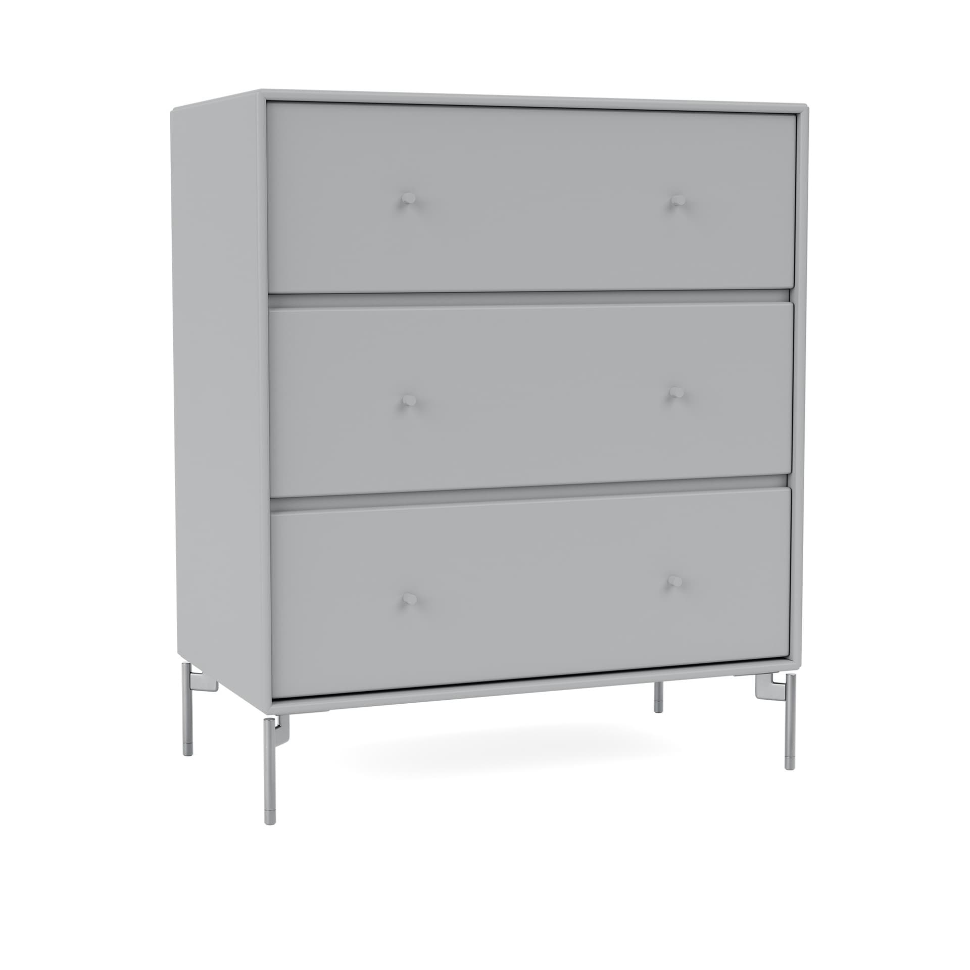 Montana - Carry Dresser 02-Fjord Matt Chrome - Skjenker - Peter J. Lassen - Blå - Tre