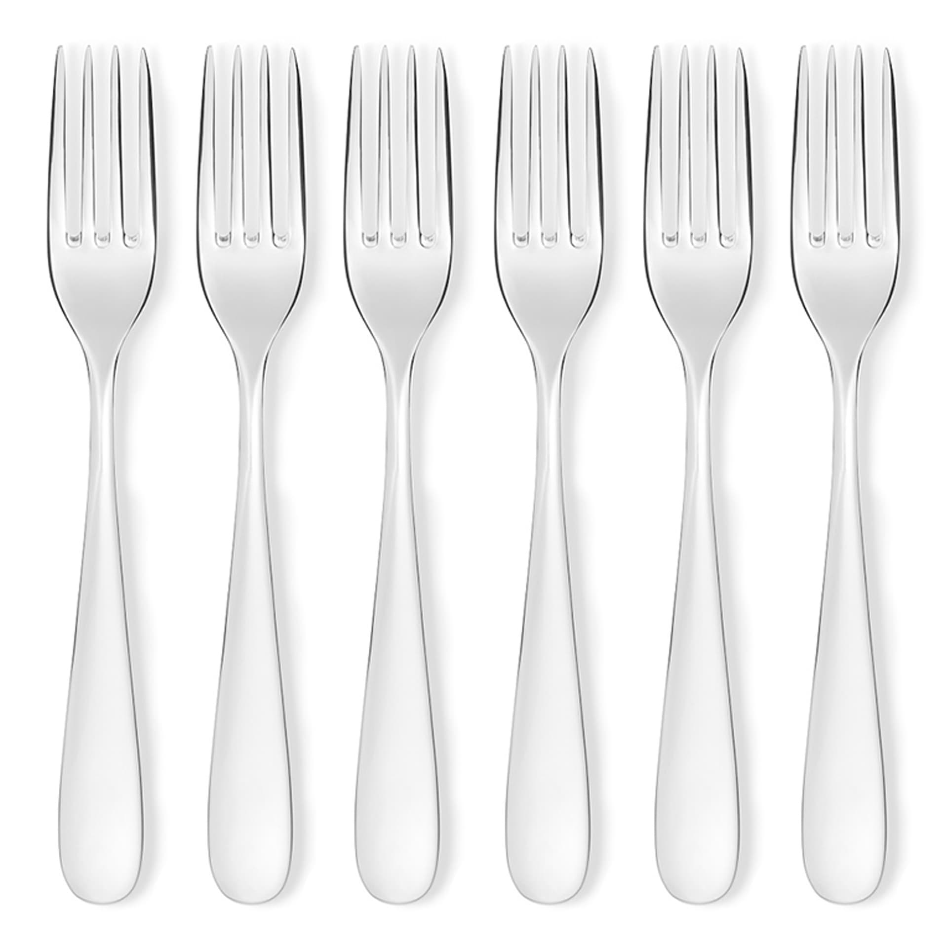 Alessi - NUOVO MILANO TABLE FORK Set of 6 - Ettore Sottsass - Metall