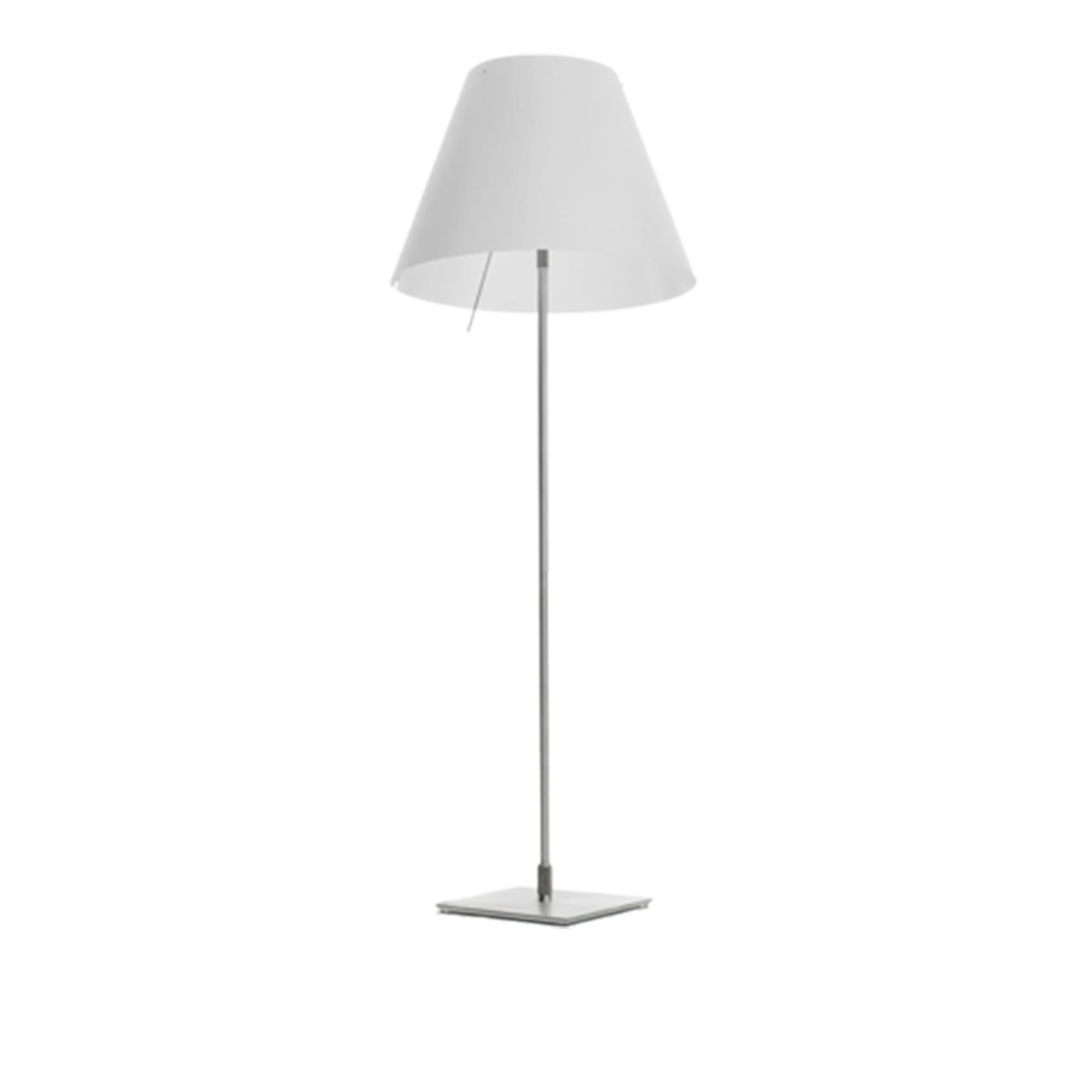 Luceplan - Grande Costanza - Golvlampa - Skjermlamper - Paolo Rizzatto - Sølv