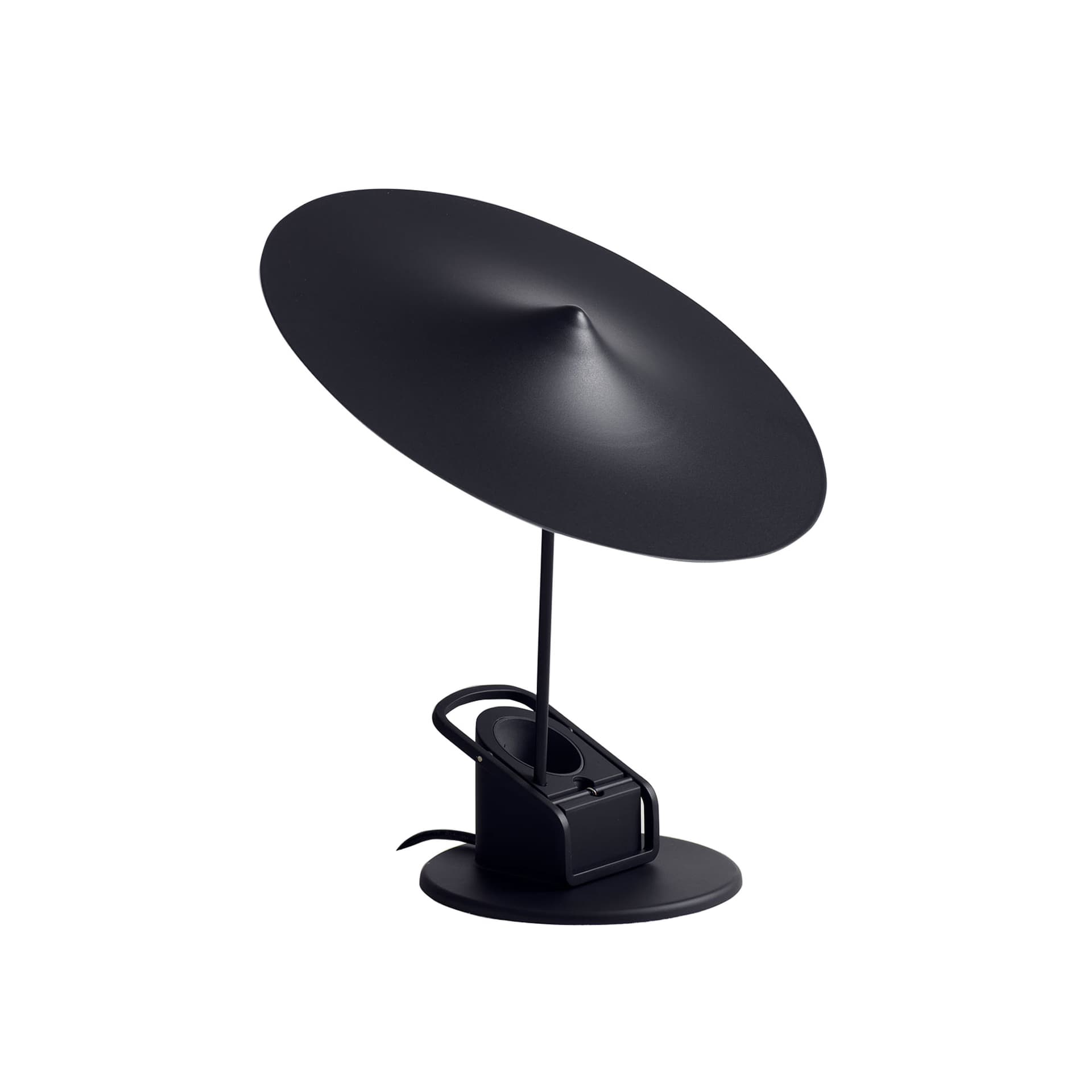 Wastberg+ - Île w153 Bordslampa, Multifunktionell, Jet Black, Inkl. LED, 2700K, 6W, På/Av - Bordlamper - Inga Sempé - Svart