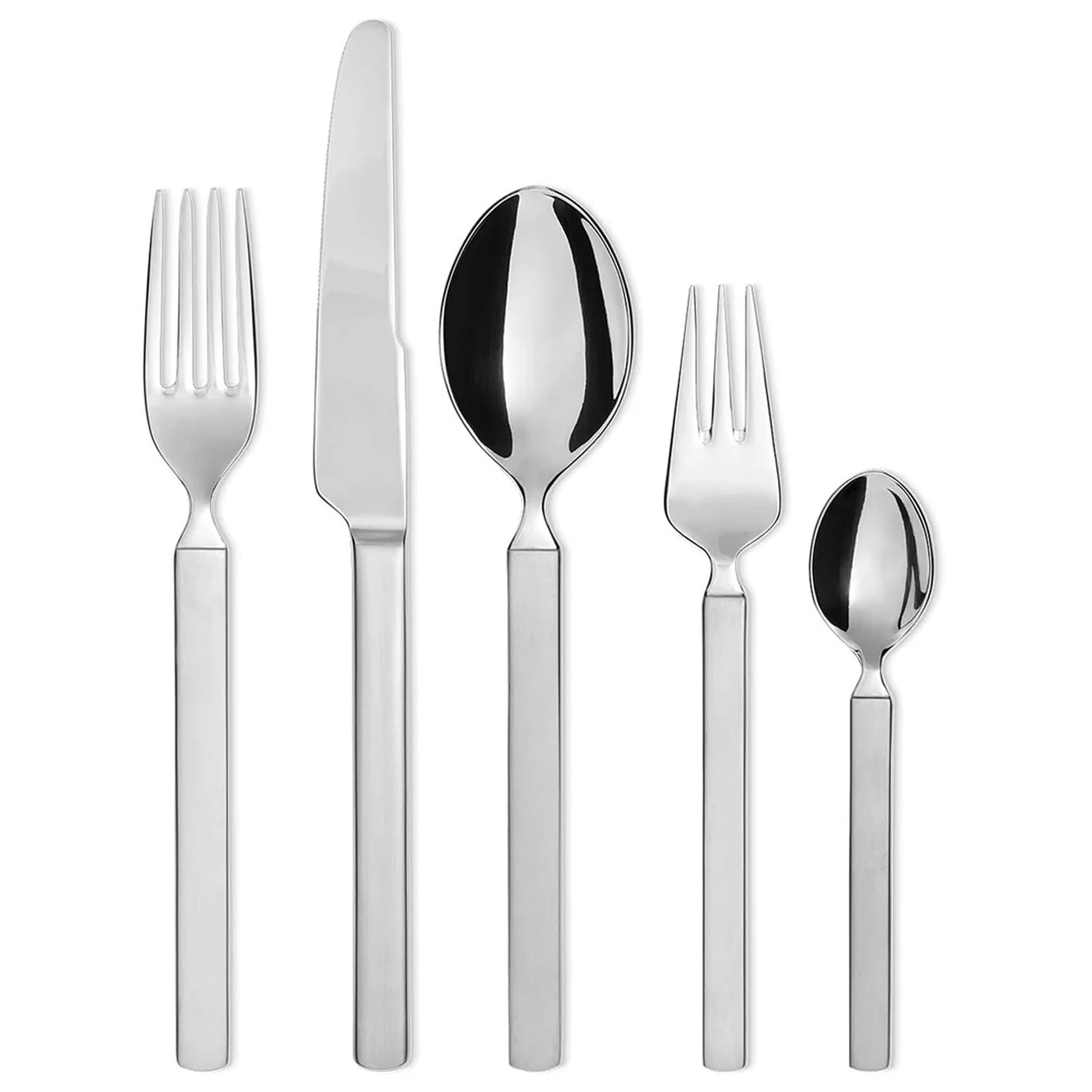 Alessi - Tørr 5 stk. Bestikk sett - Bestikksett - Achille Castiglioni
