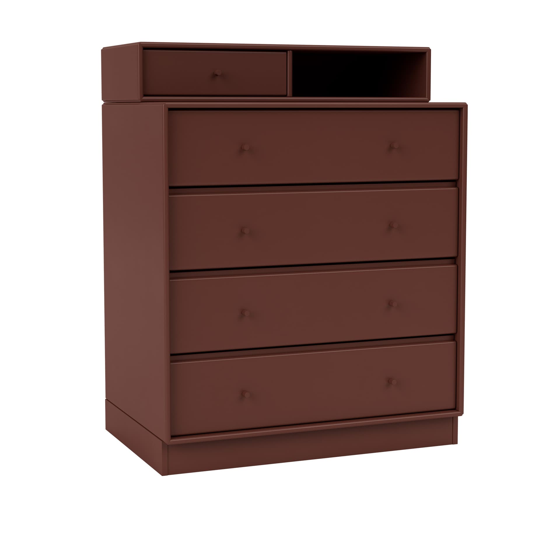 Montana - Keep Chest Of Drawers 155-Masala 07 Plinth 7 cm - Skjenker - Peter J. Lassen - Brun - Tre
