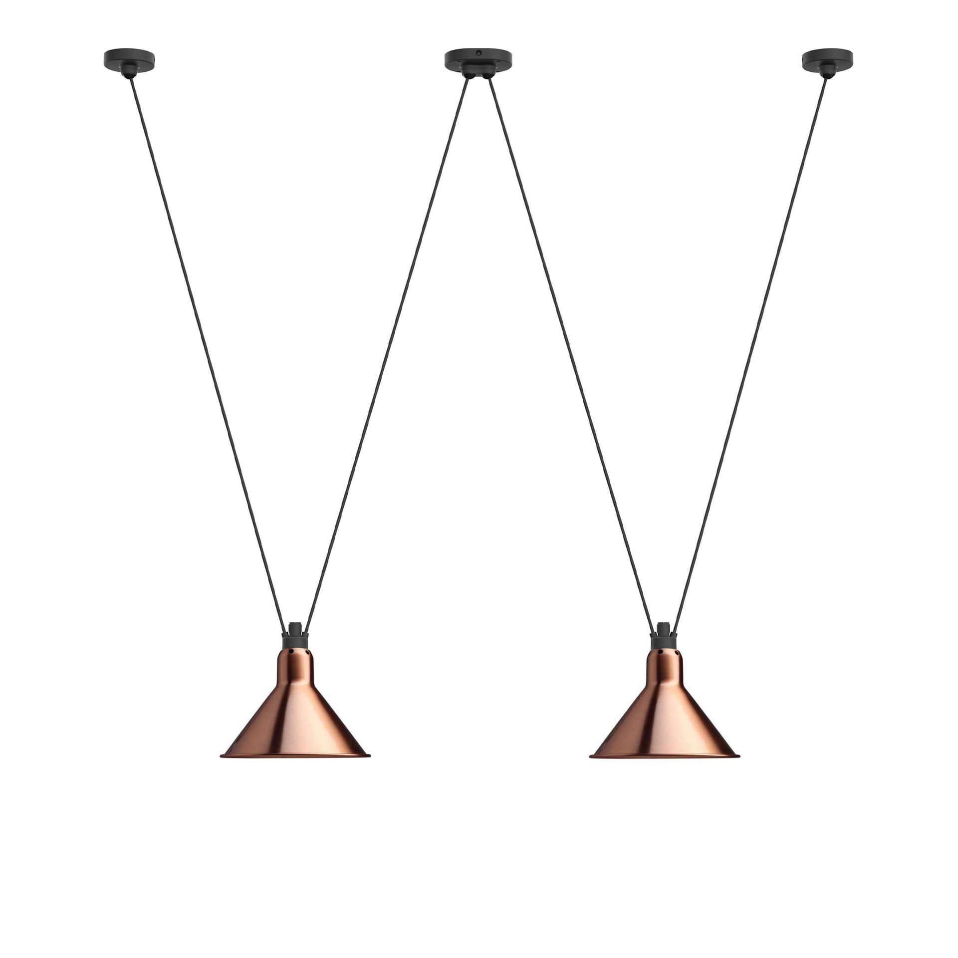 DCWéditions - Les Acrobates De Gras 324 L Conic Copper - Pendellamper - Bernard-Albin Gras - Kobber
