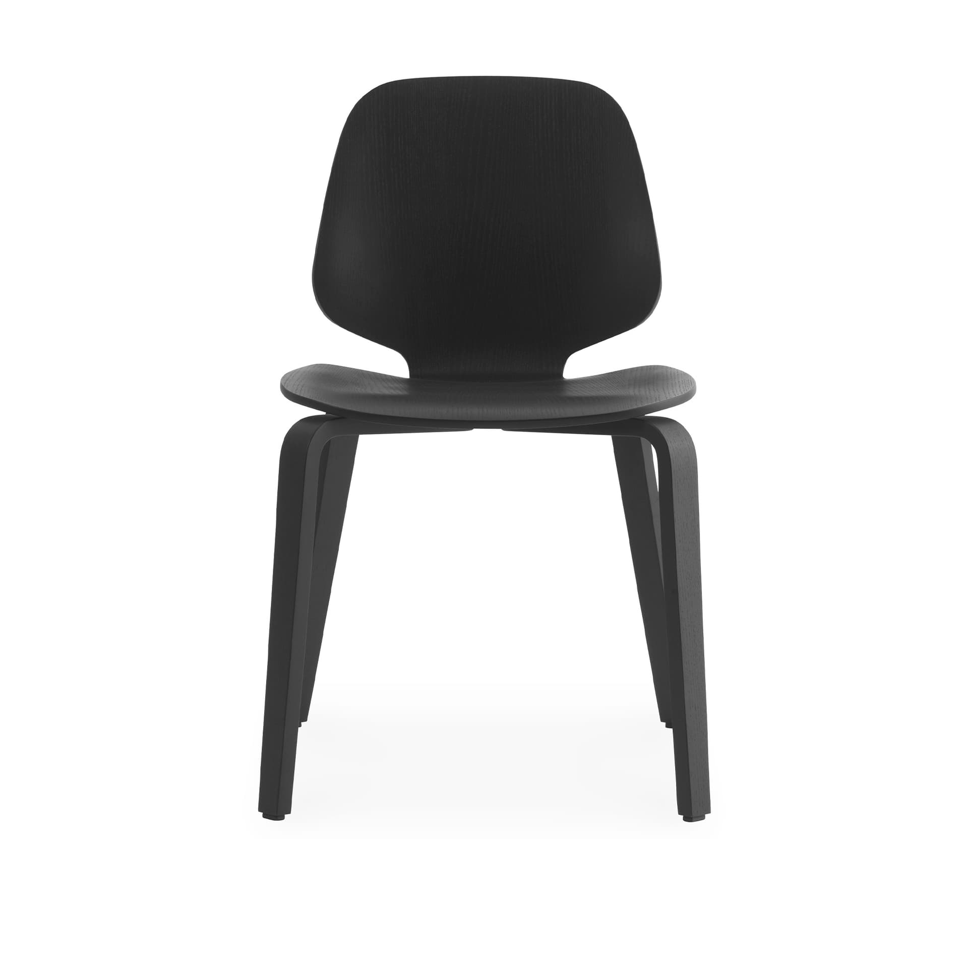 Normann Copenhagen - My Chair Wood Black - Spisestoler - Nicholai Wiig Hansen - Svart - Tre