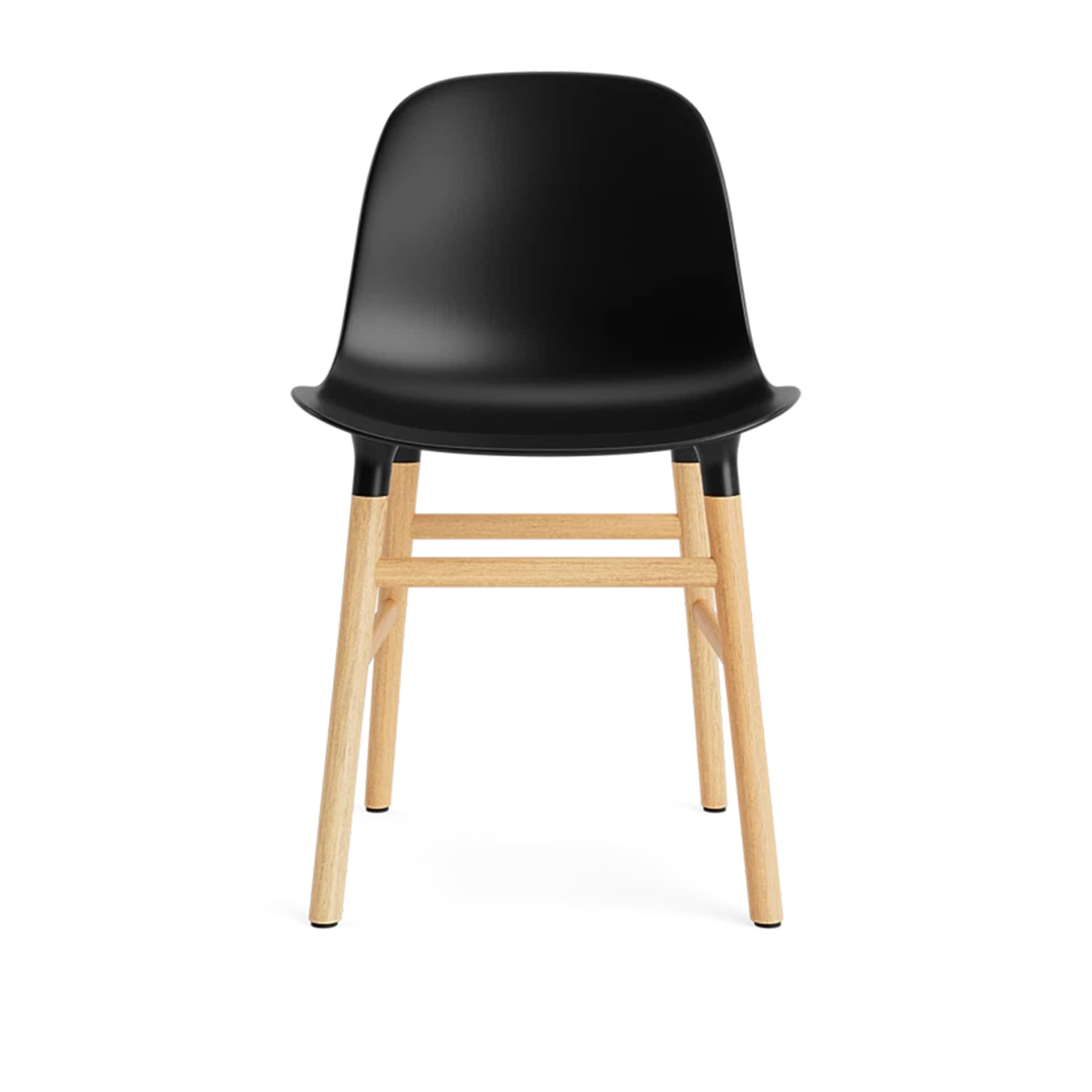 Normann Copenhagen - Form Chair Oak Black - Spisestoler - Simon Legald - Svart - Tre/Plast