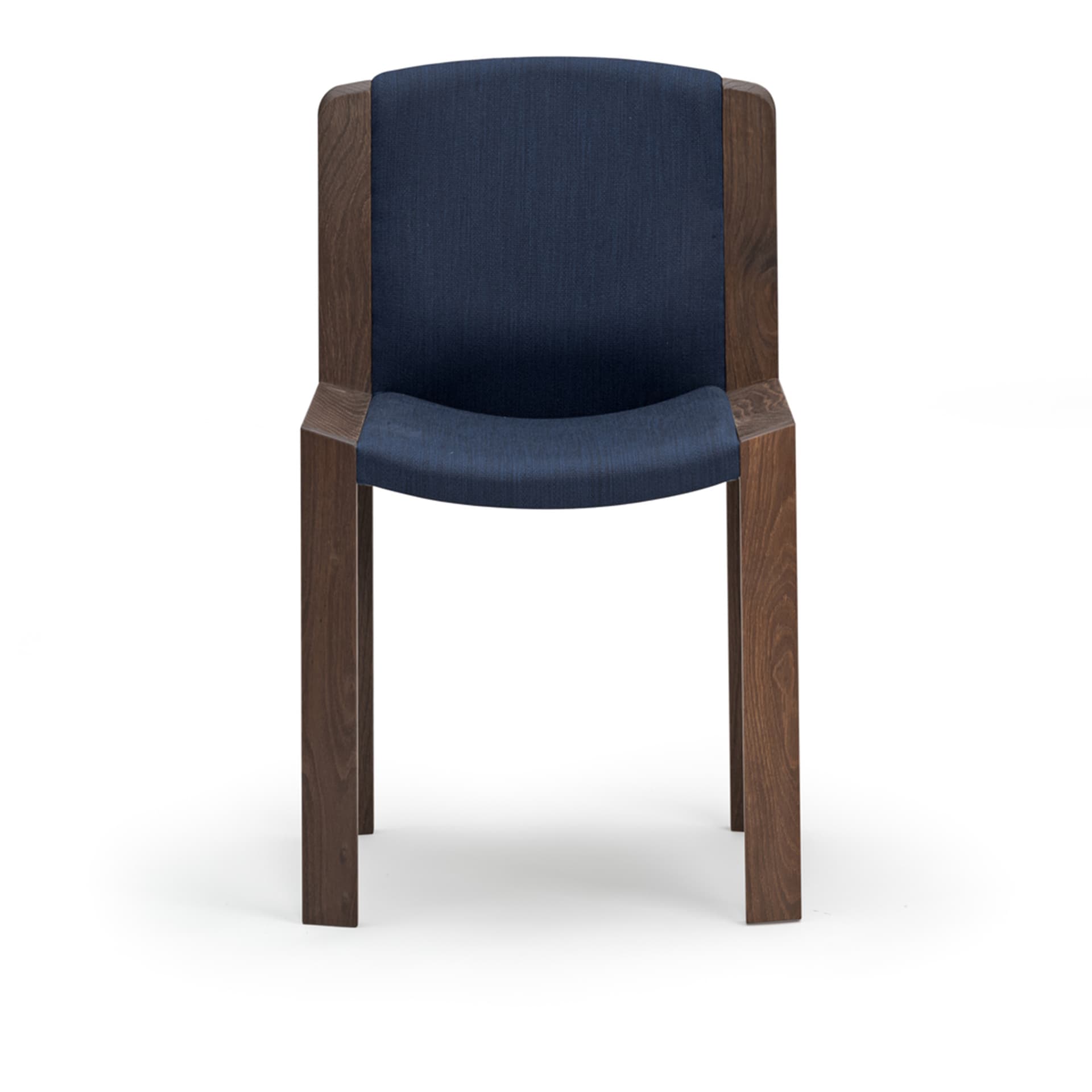 Karakter - Chair 300 Smoked Oak, Canvas 2 - 614 - Spisestoler - Joe Colombo - Brun - Tre/Tekstilmateriale