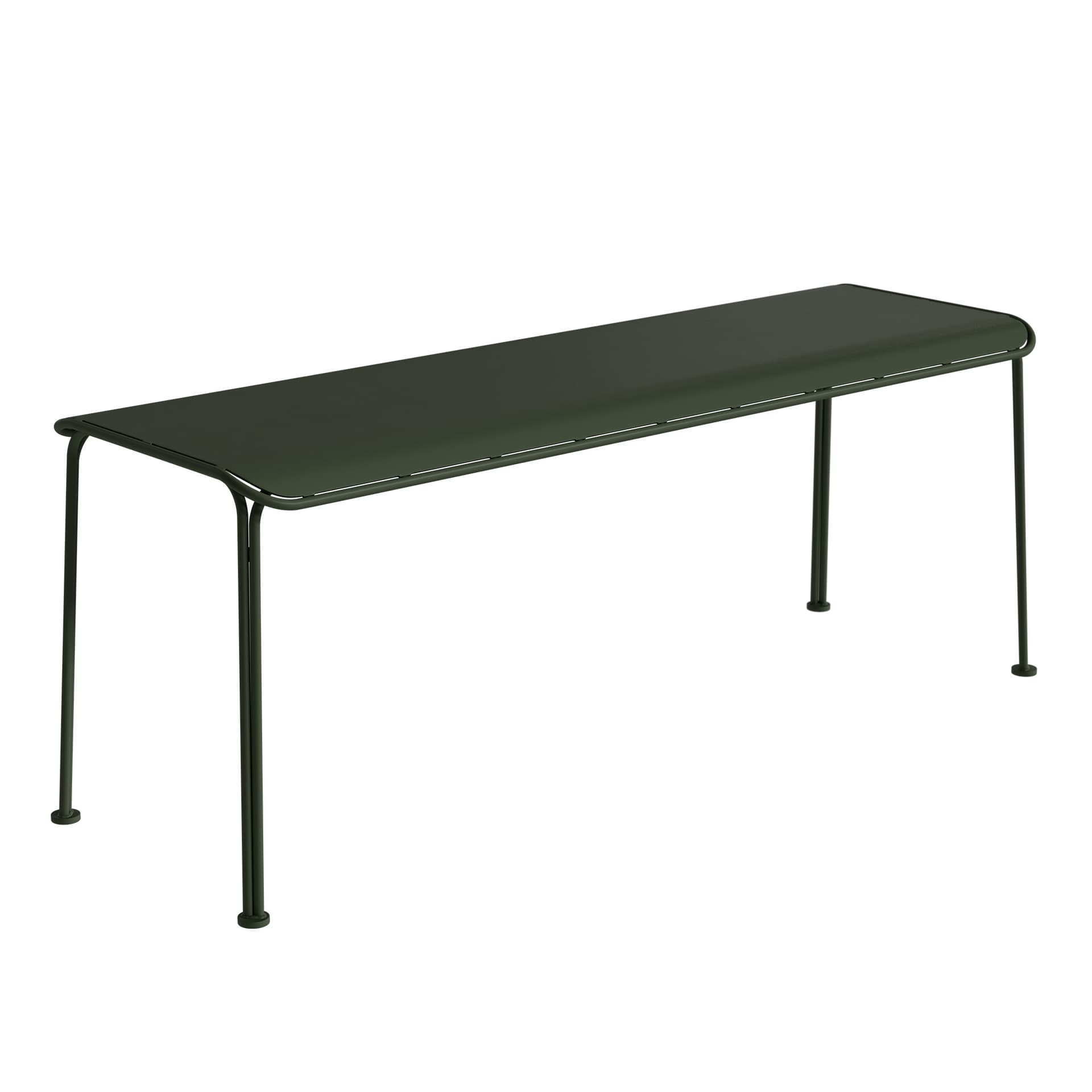 Grythyttan Stålmöbler - Bench Libelle Green - Hagebenker & sofaer - Andreas Engesvik - Grønn - Metall