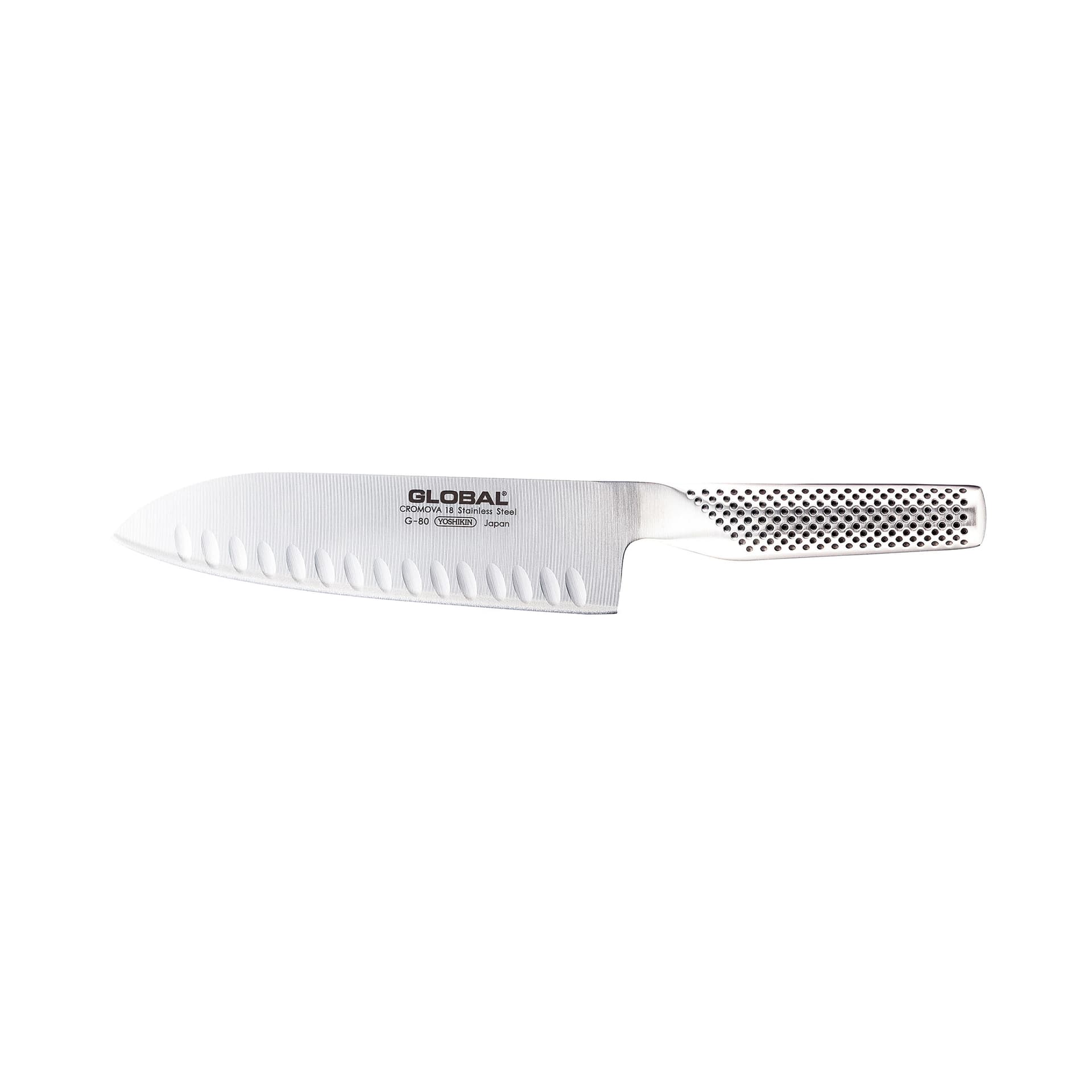 Global - Global G-80 Santokukniv Olivslipad 18 cm - Santokukniver