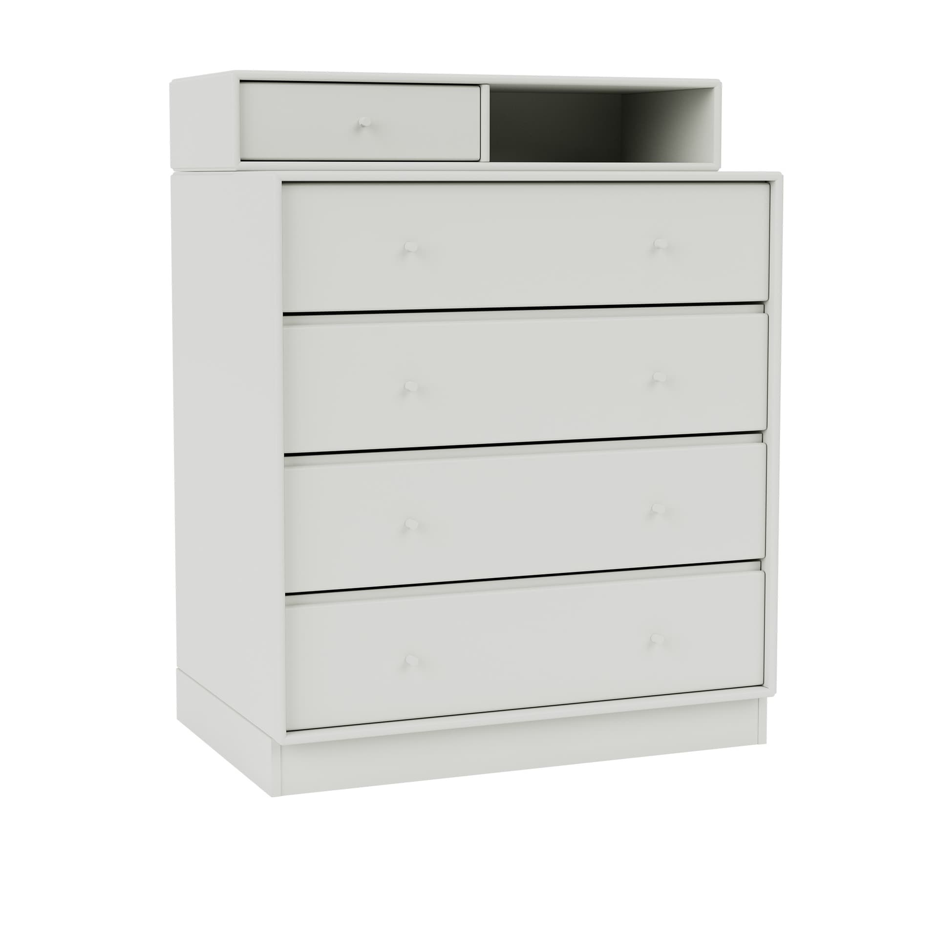Montana - Keep Chest Of Drawers, Plinth H7 cm - Nordic - Skjenker - Peter J. Lassen - Grå - Tre
