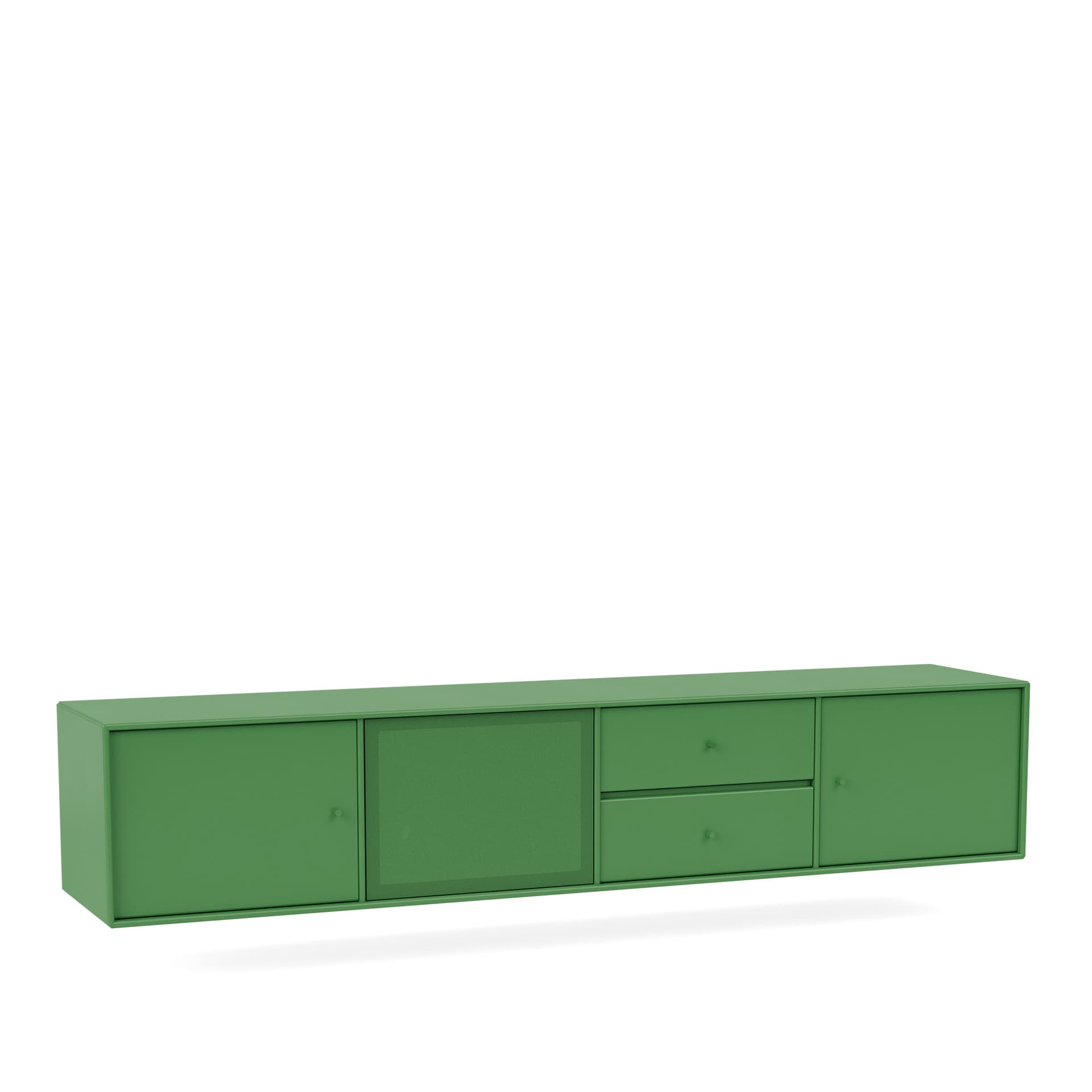 Montana - OCTAVE VIII TV Bench, 04-Suspensionrails, 152 Parsley - TV-benker - Peter J. Lassen - Grønn