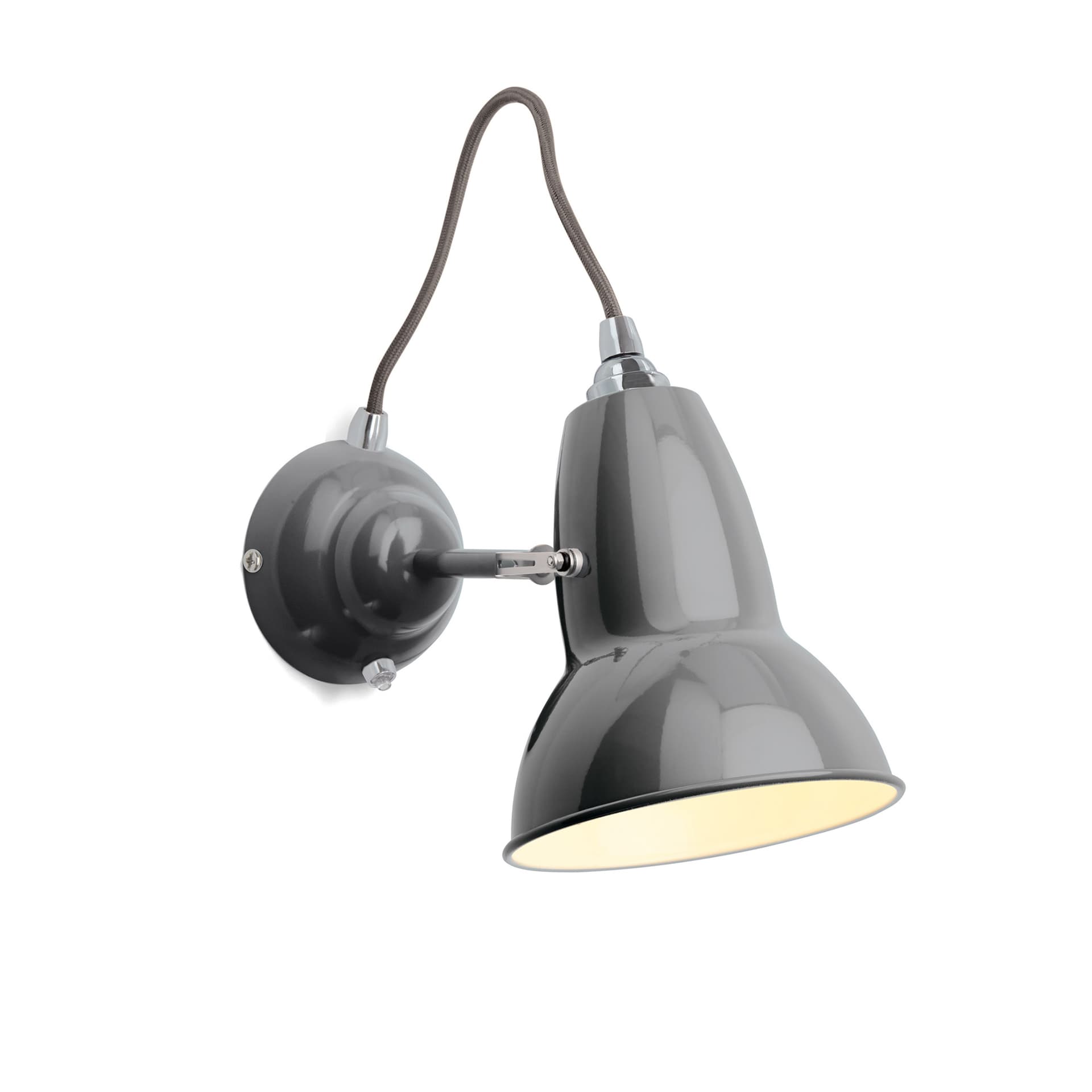 Original 1227 Vegglampe Dove Grey Anglepoise - Stue - Industriell - Metall - Med en lyskilde