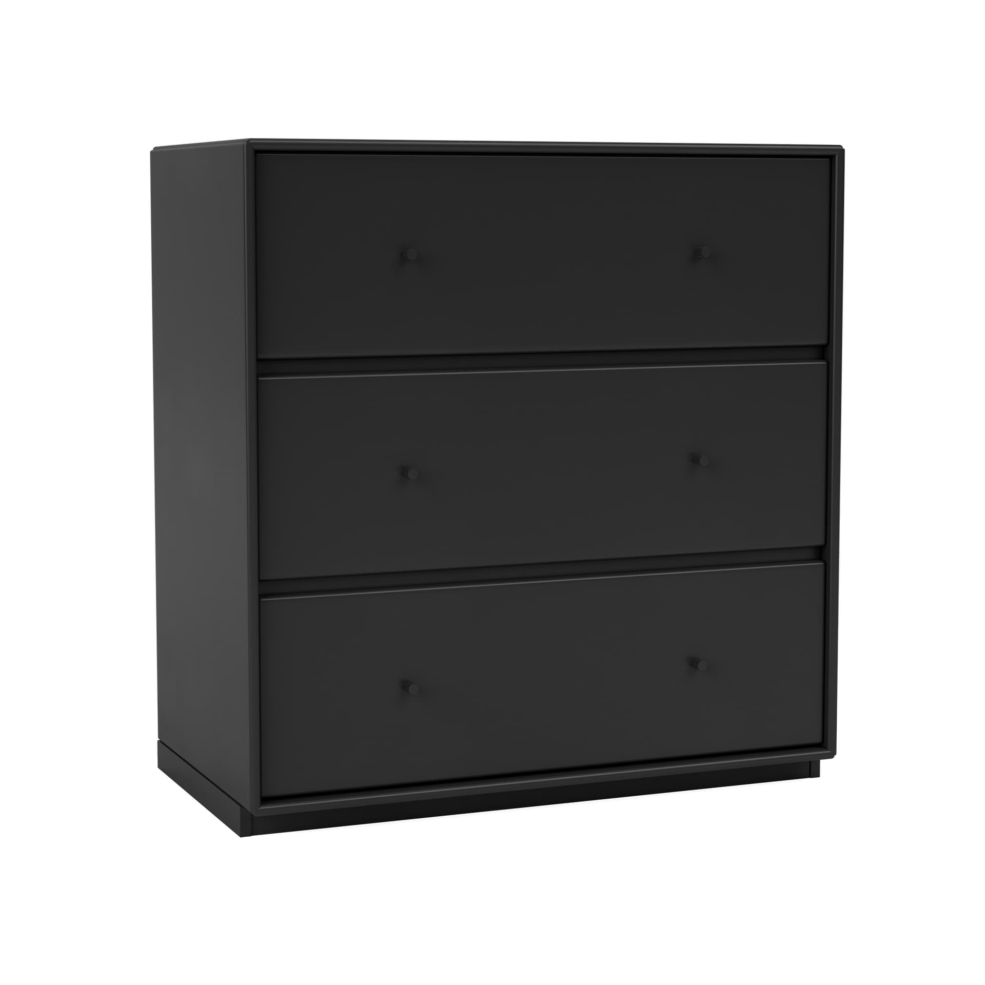 Montana - Carry Dresser 05-Black 06 Plinth 3 cm - Skjenker - Peter J. Lassen - Svart - Tre