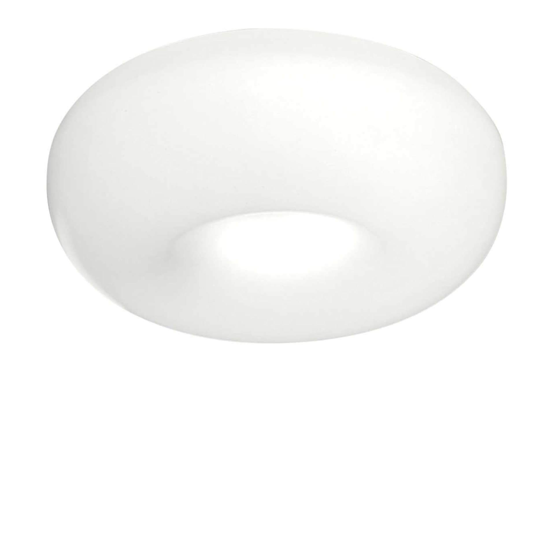 Martinelli Luce - POUFF JUNIOR - 15W LED - 2700K - TRIAC THREE WIRE DIMMABLE - WHITE - Plafonder - Emiliana Martinelli