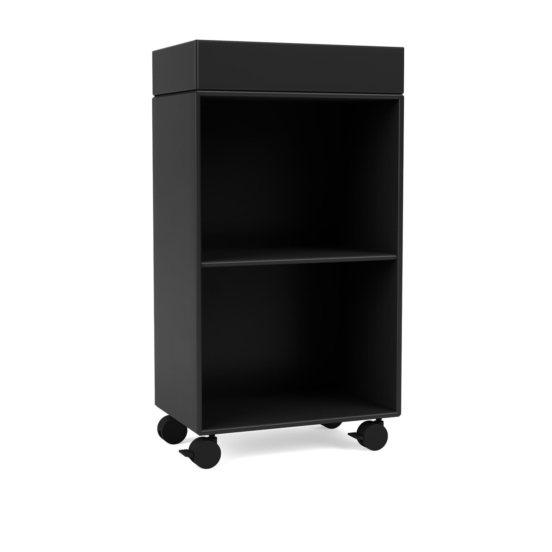 Montana - Preppy Trolley 05-Black 05 Castors CR70 Black - Skuffeseksjoner - Peter J. Lassen - Svart - Tre