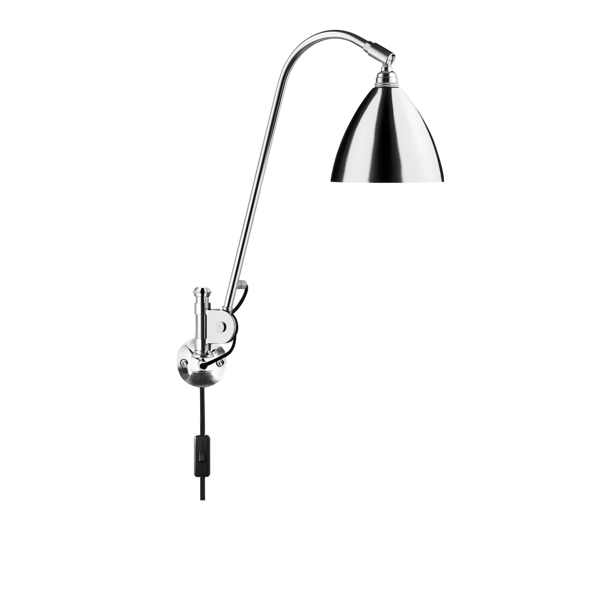GUBI - Bestlite BL6 Vegglampe Ø16 Krom/Krom