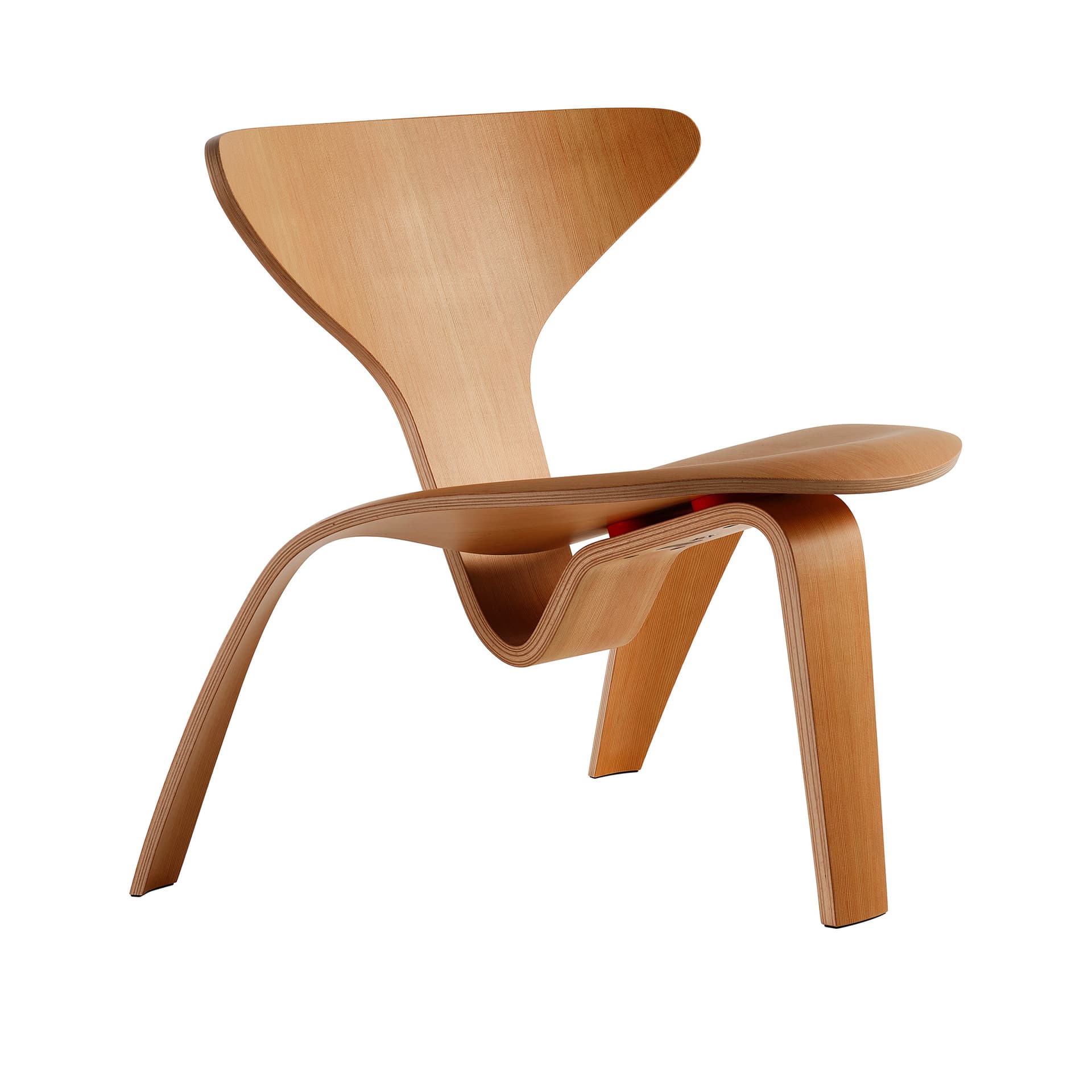 Fritz Hansen - PK0 A Oregon Pine - Lenestoler - Poul Kjærholm - Metall/Tre