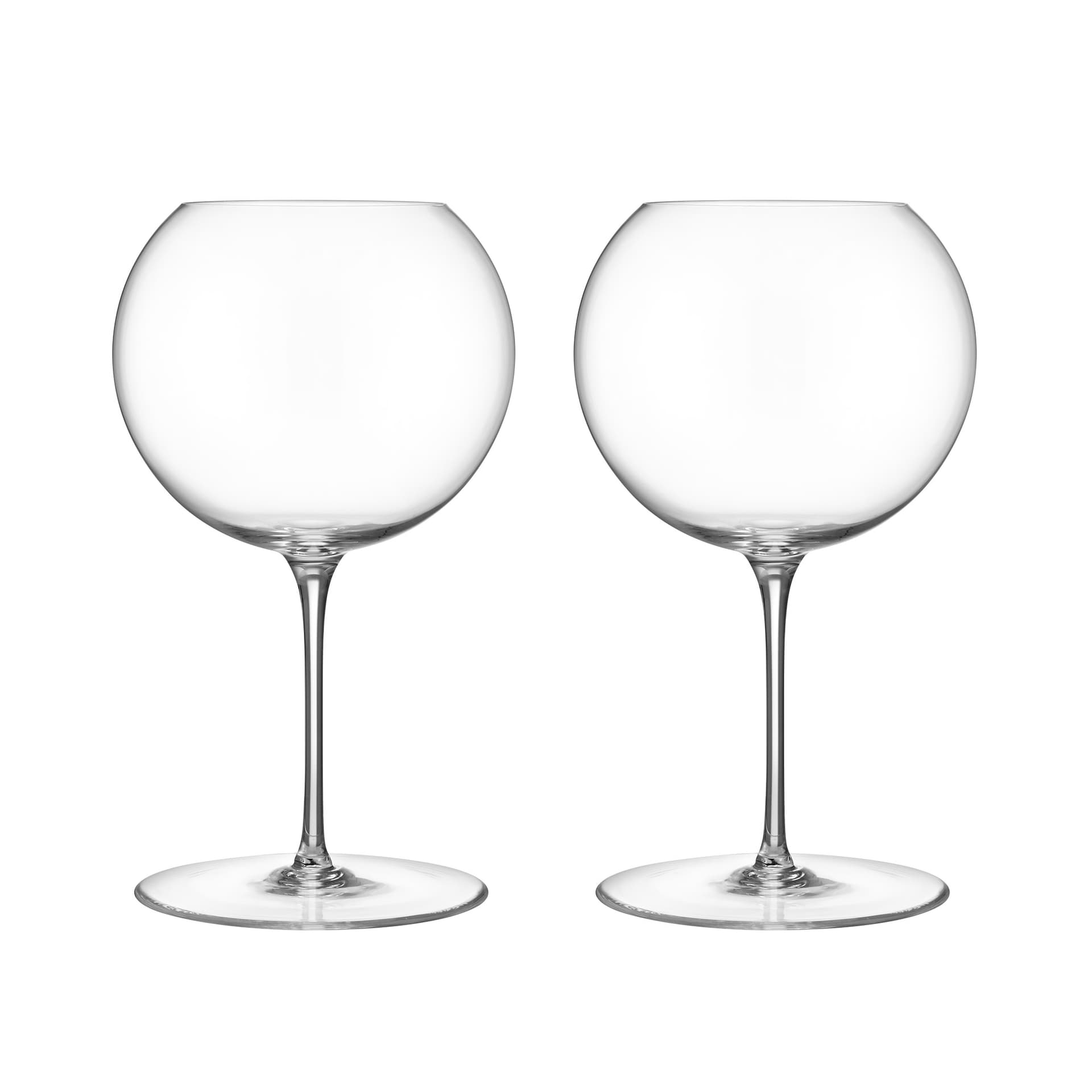 Orrefors - Geometry Rødvinsglass 72 cl 2-Pack - Vinglass - Claesson Koivisto Rune - Gjennomsiktig - Glass
