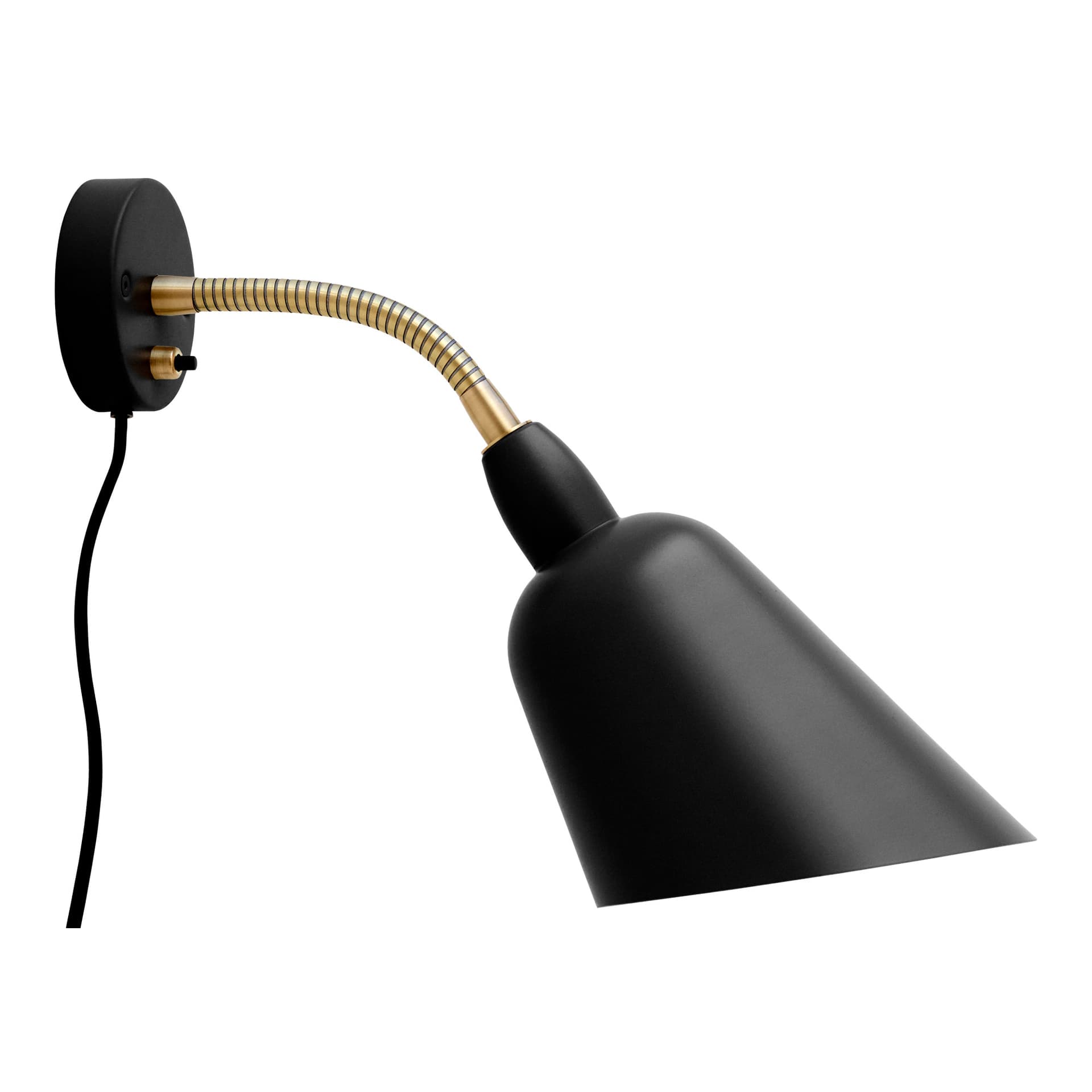 &Tradition - Bellevue AJ9 vegglampe svart/messing