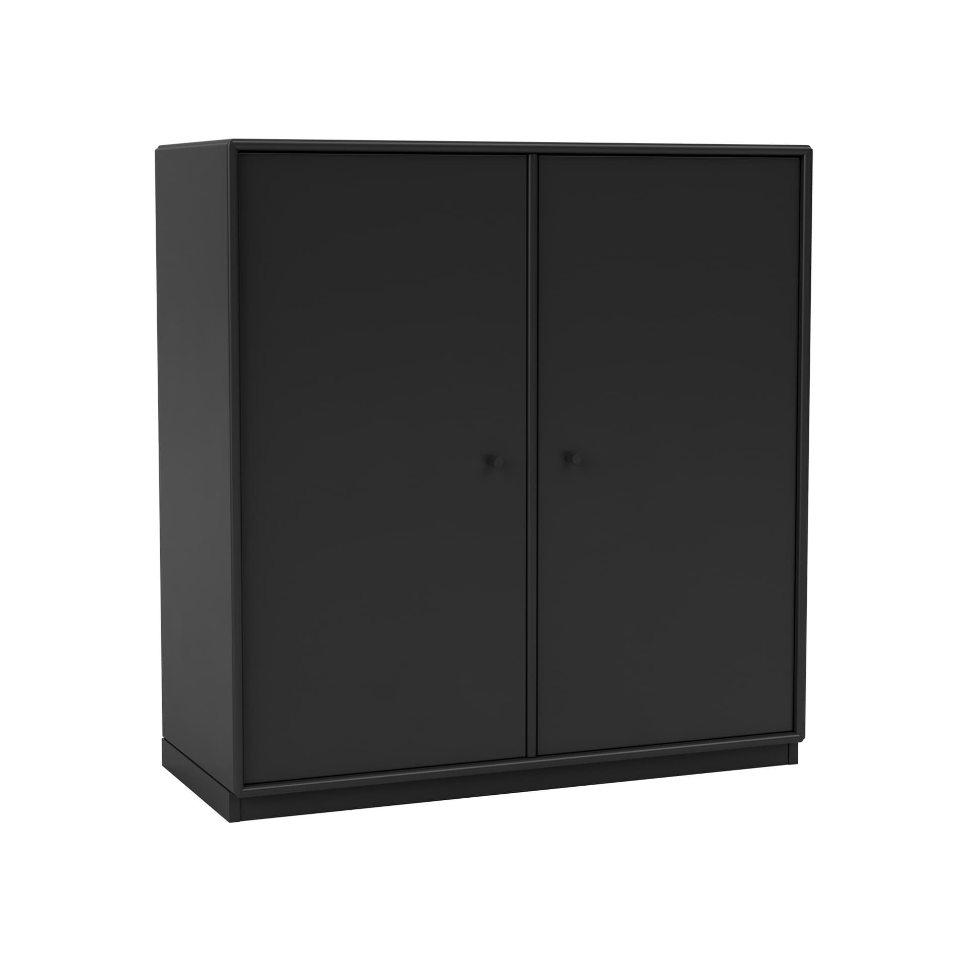 Montana - Cover Cabinet 05-Black 06 Plinth 3 cm - Oppbevaringsskap - Peter J. Lassen - Svart - Tre