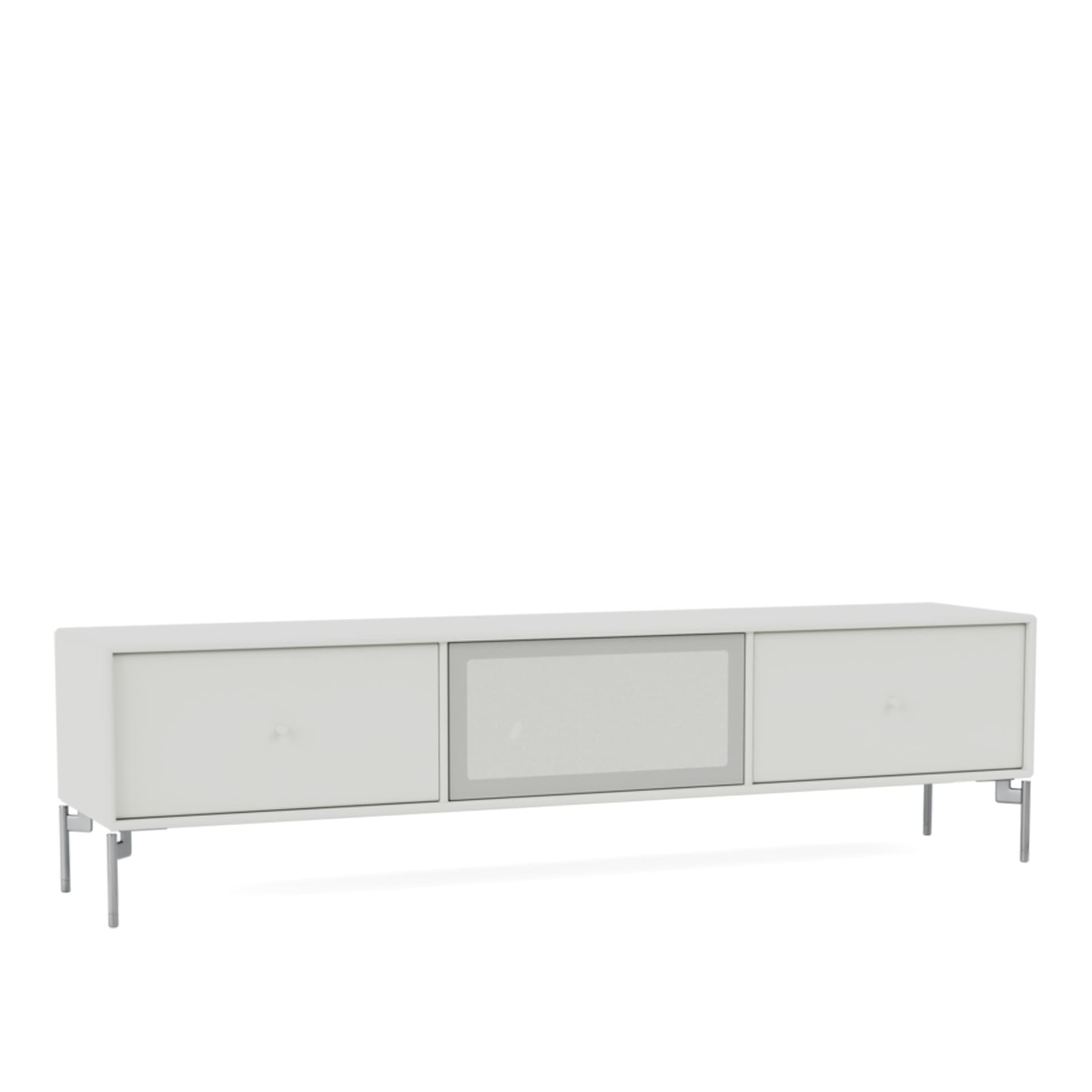 Montana - Octave V TV Bench 09-Nordic Matt Chrome - TV-benker - Peter J. Lassen - Hvit - Tre