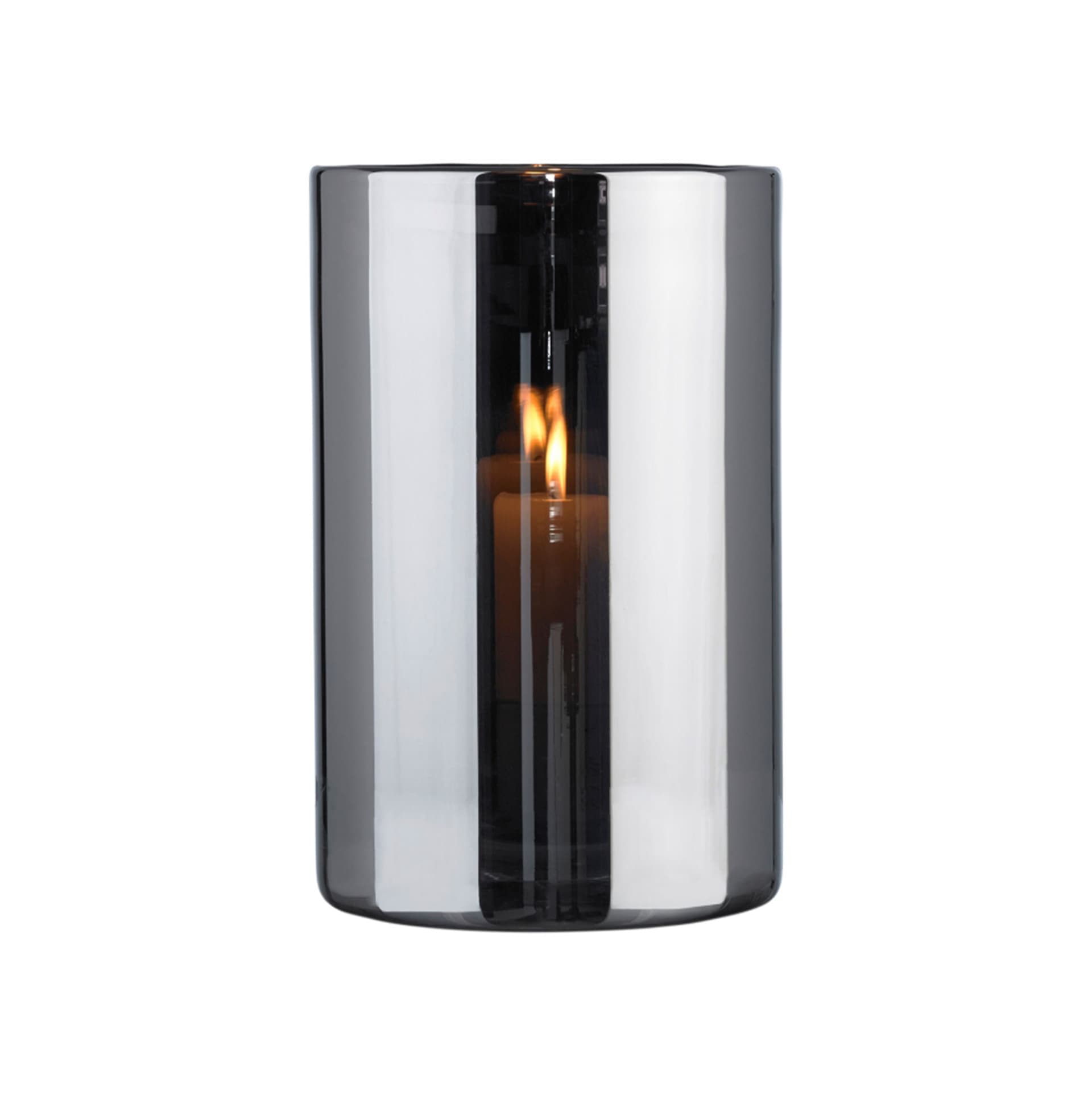 Skogsberg & Smart - Hurricane Silver X-Large - Lysestaker & lykter - Magnus Skogsberg,Mimmi Smart - Sølv