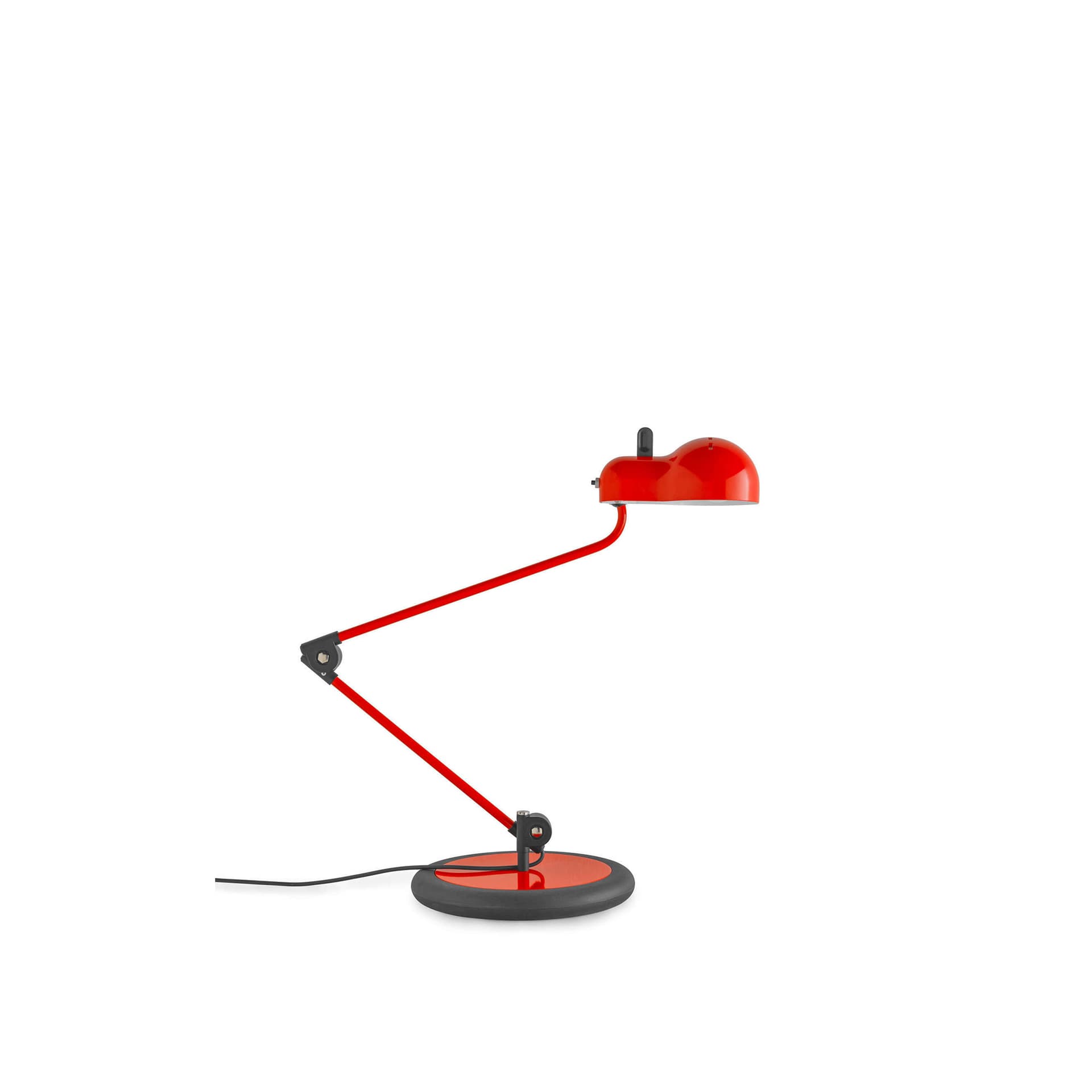 Stilnovo - Topo Table Lamp, Iconic Red - Skrivebordslamper - Joe Colombo - Rød