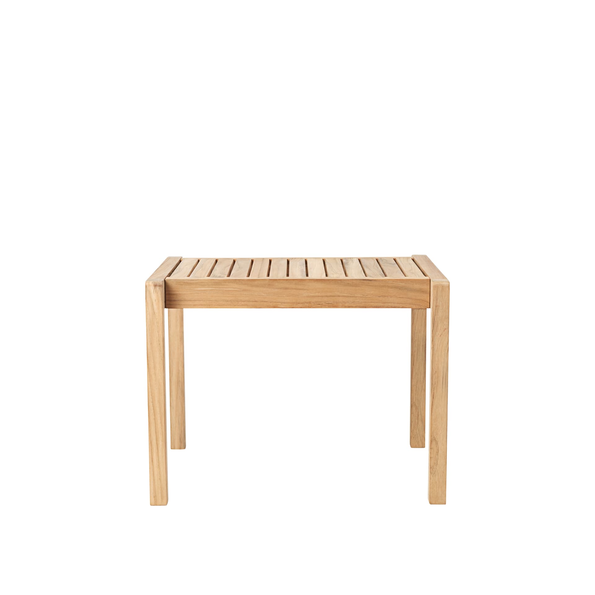 Carl Hansen - AH911 utendørs sidebord/krakk - Utendørs småbord & sidebord - Alfred Homann - Tre farget - Tre