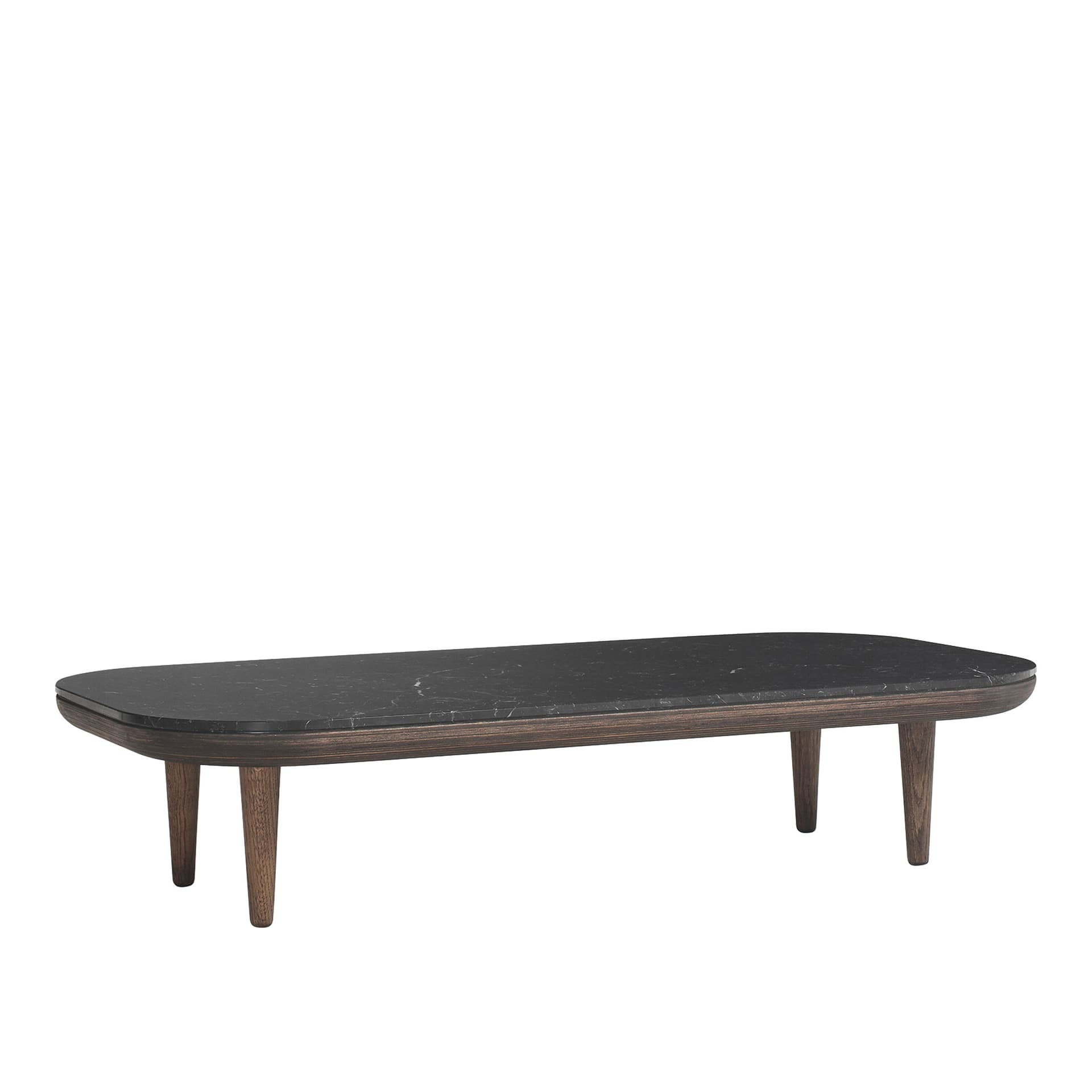 &Tradition - Fly SC5 - Smoked - Nero Marquina - Sofabord - Space Copenhagen - Svart - Tre/Stein