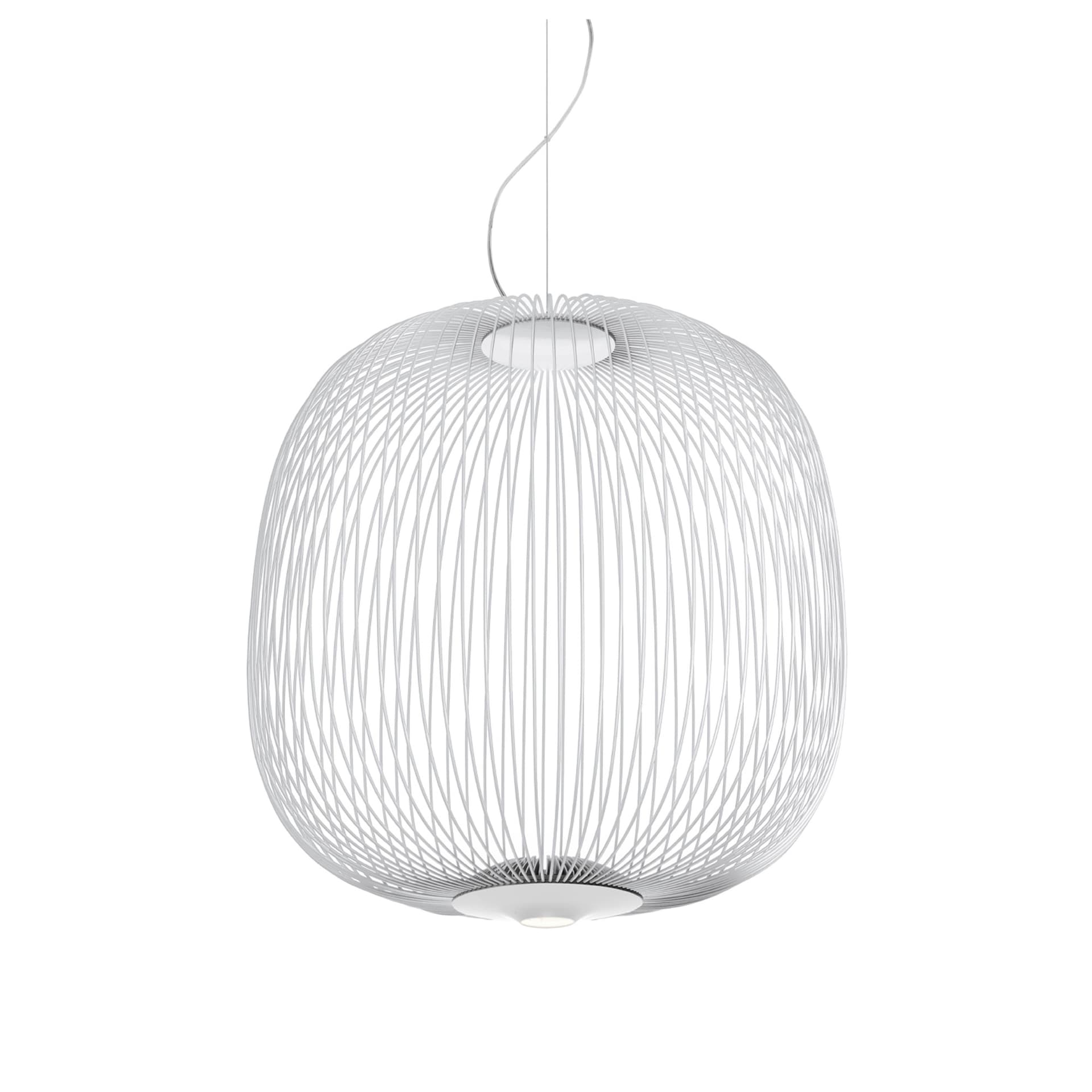 Foscarini - Spokes 2 LED Pendel Dimmbar Hvit