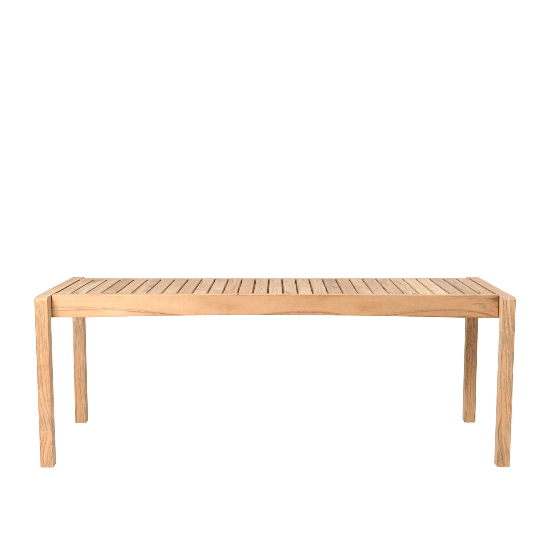 Carl Hansen - AH912 utendørs bord/benk - Hagebenker & sofaer - Alfred Homann - Tre farget - Tre
