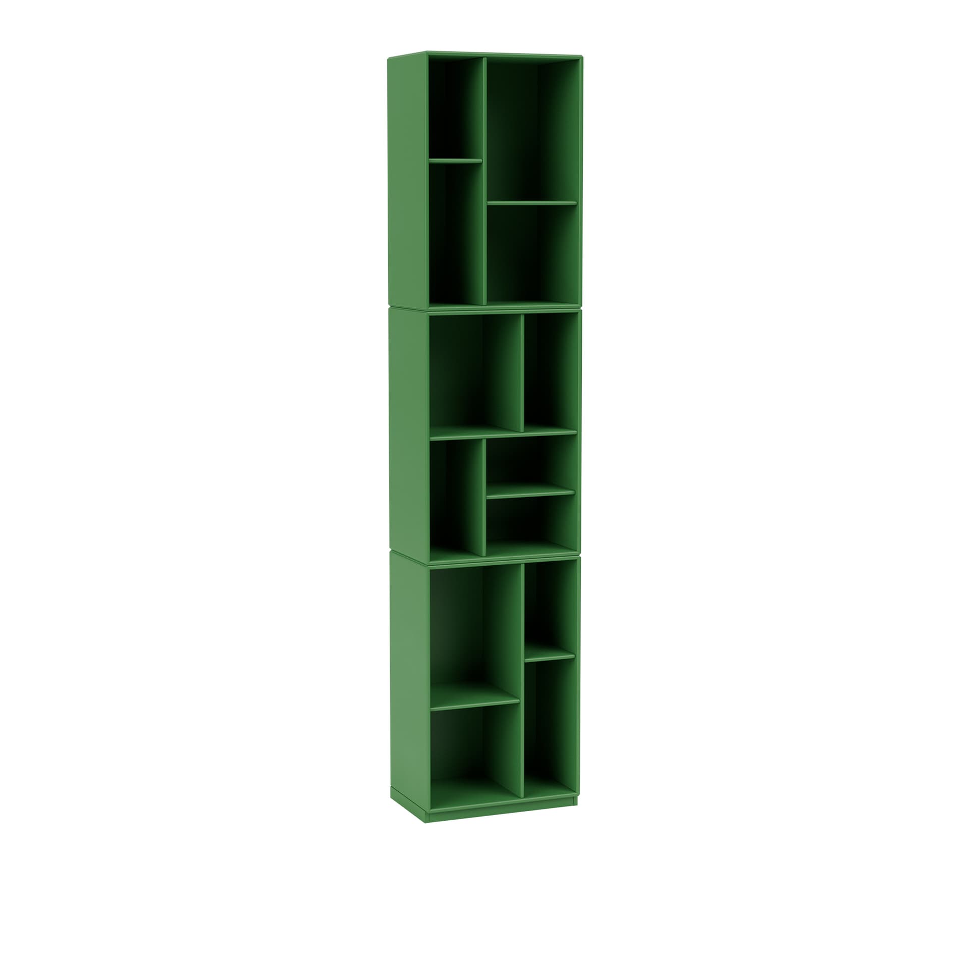 Montana - Loom Slim Bookcase 152-Parsley 06 Plinth 3 cm - Bokhyller - Peter J. Lassen - Grønn - Tre