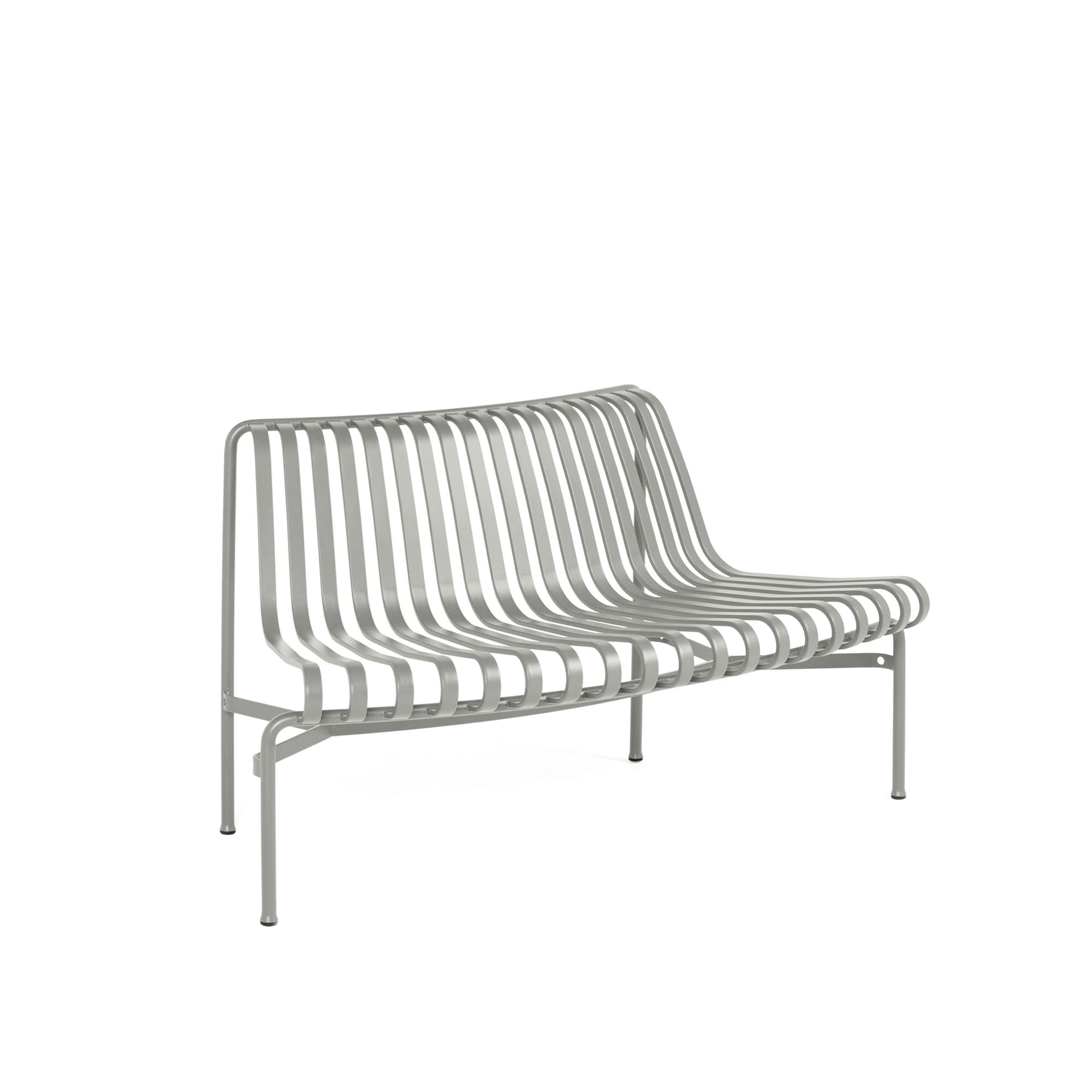 HAY - Palissade Park Dining Bench - Sky grey Out - Hagebenker & sofaer - Ronan & Erwan Bouroullec - Grå