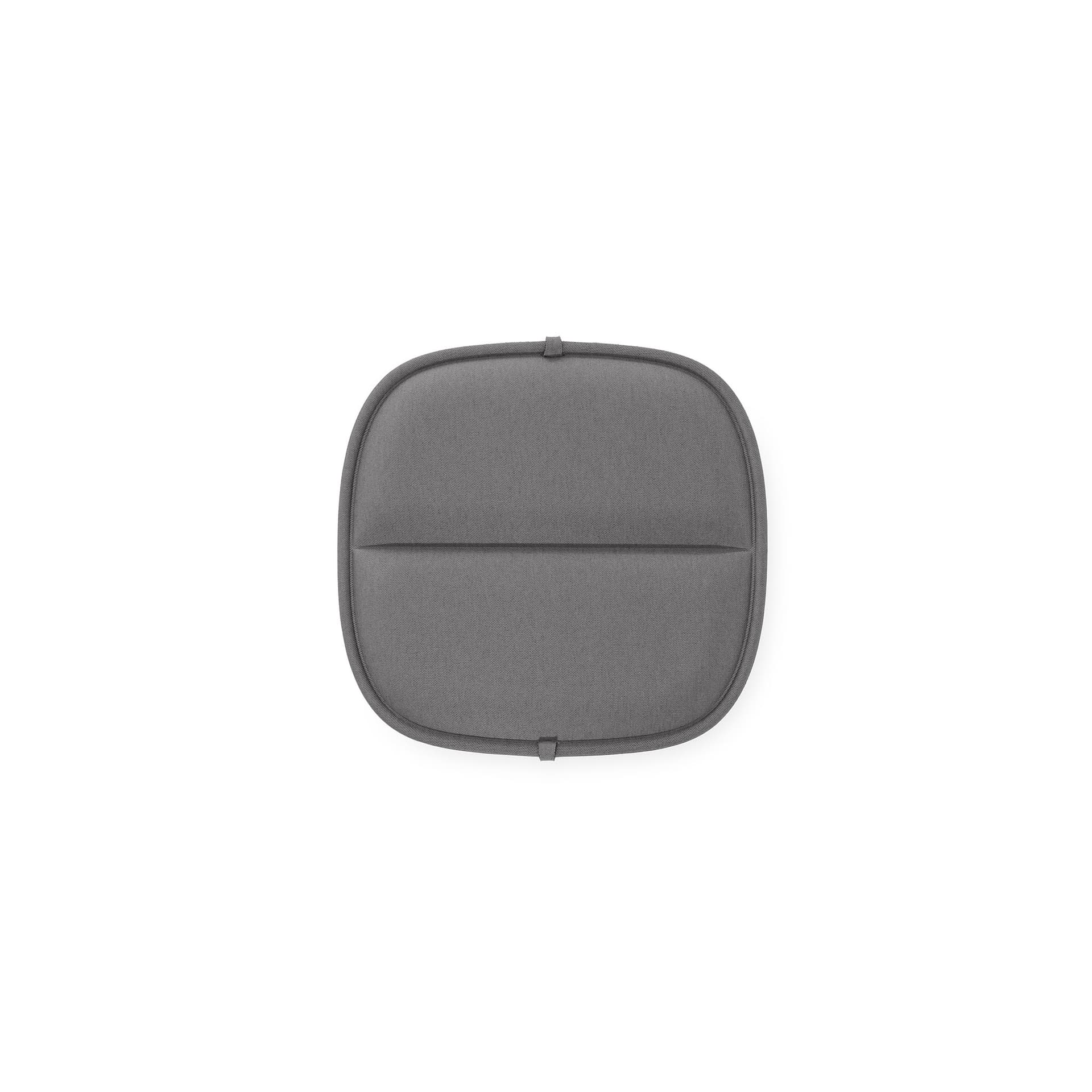 Kartell - Hiray Chair/Plushchair Cushion Anthracite - Dyner & puter - Ludovica + Roberto Palomba - Grå - Tekstilmateriale/Plast