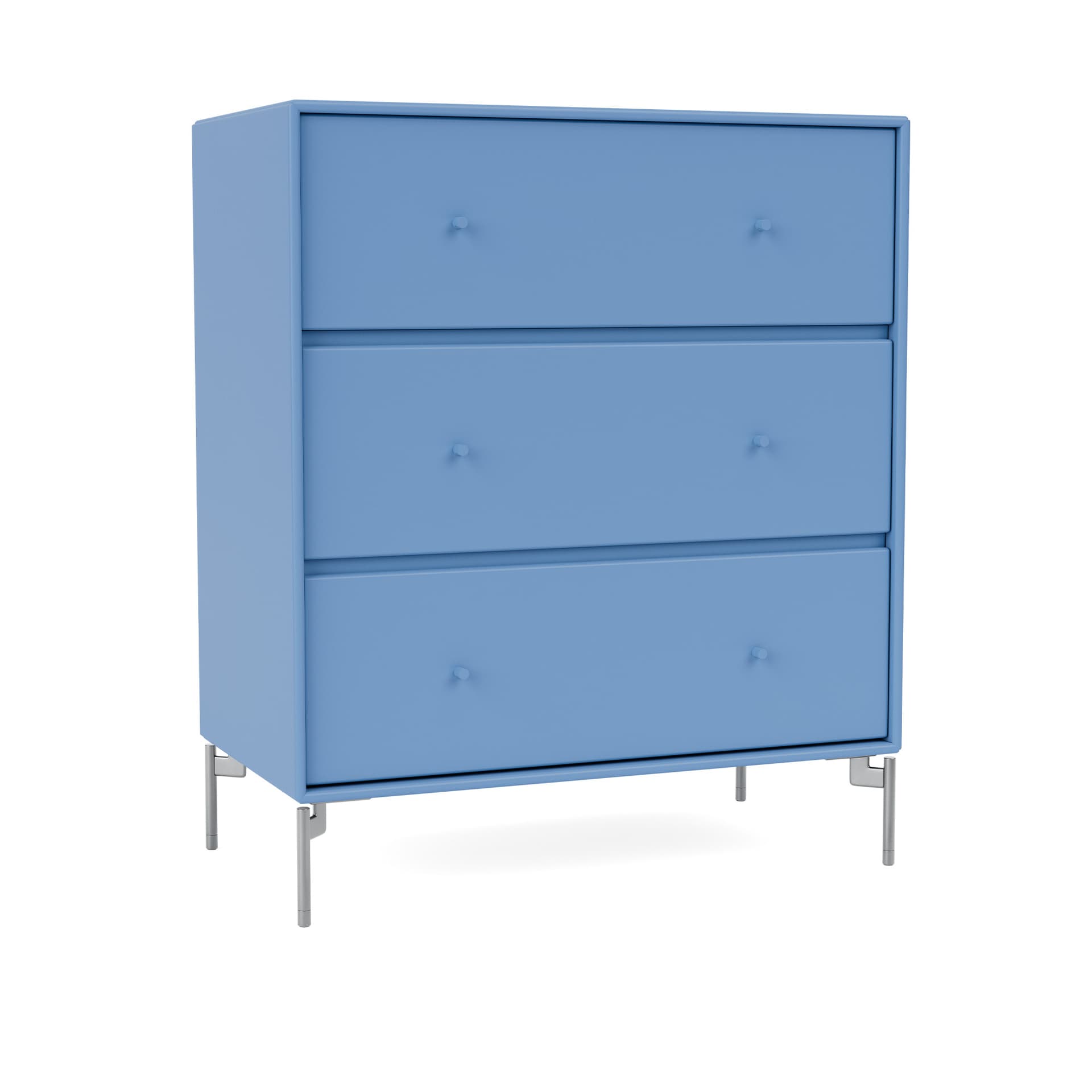 Montana - Carry Dresser 154-Azure Matt Chrome - Skjenker - Peter J. Lassen - Blå - Tre
